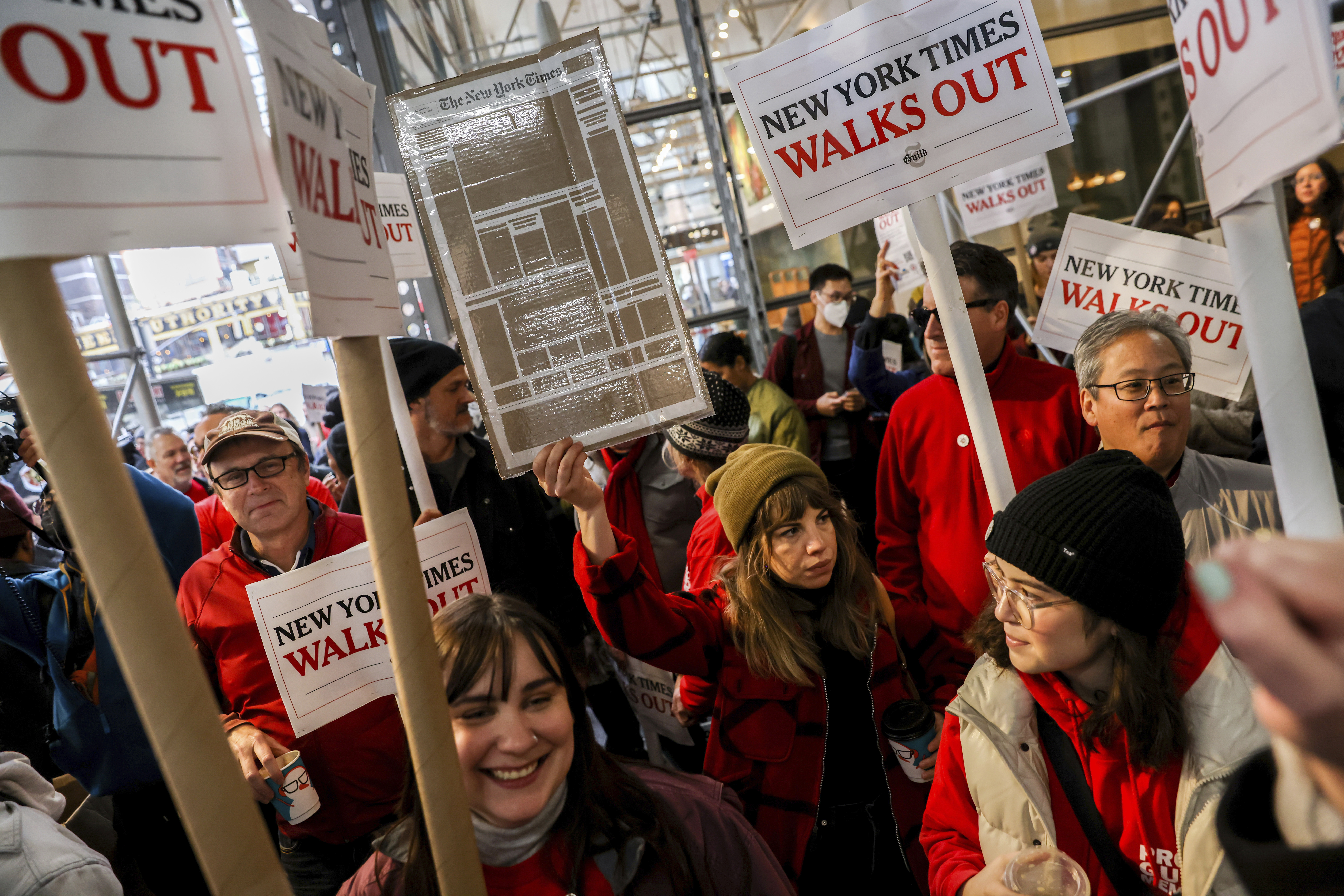 After stalled talks, New York Times journalists go on strike - Vimarsana News