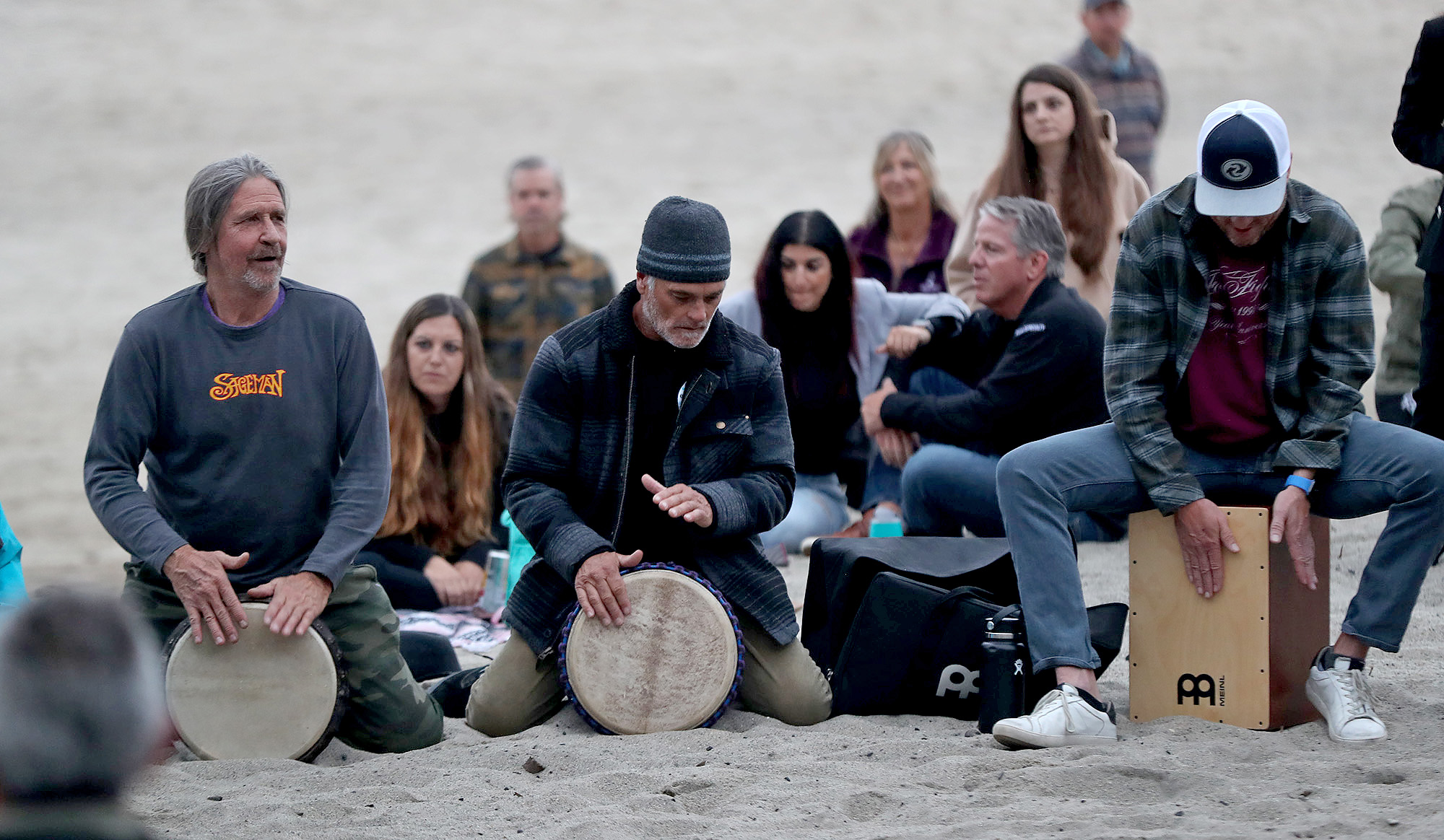 Drum circle pays tribute to Foo Fighters drummer and Laguna local Taylor Hawkins - Vimarsana News