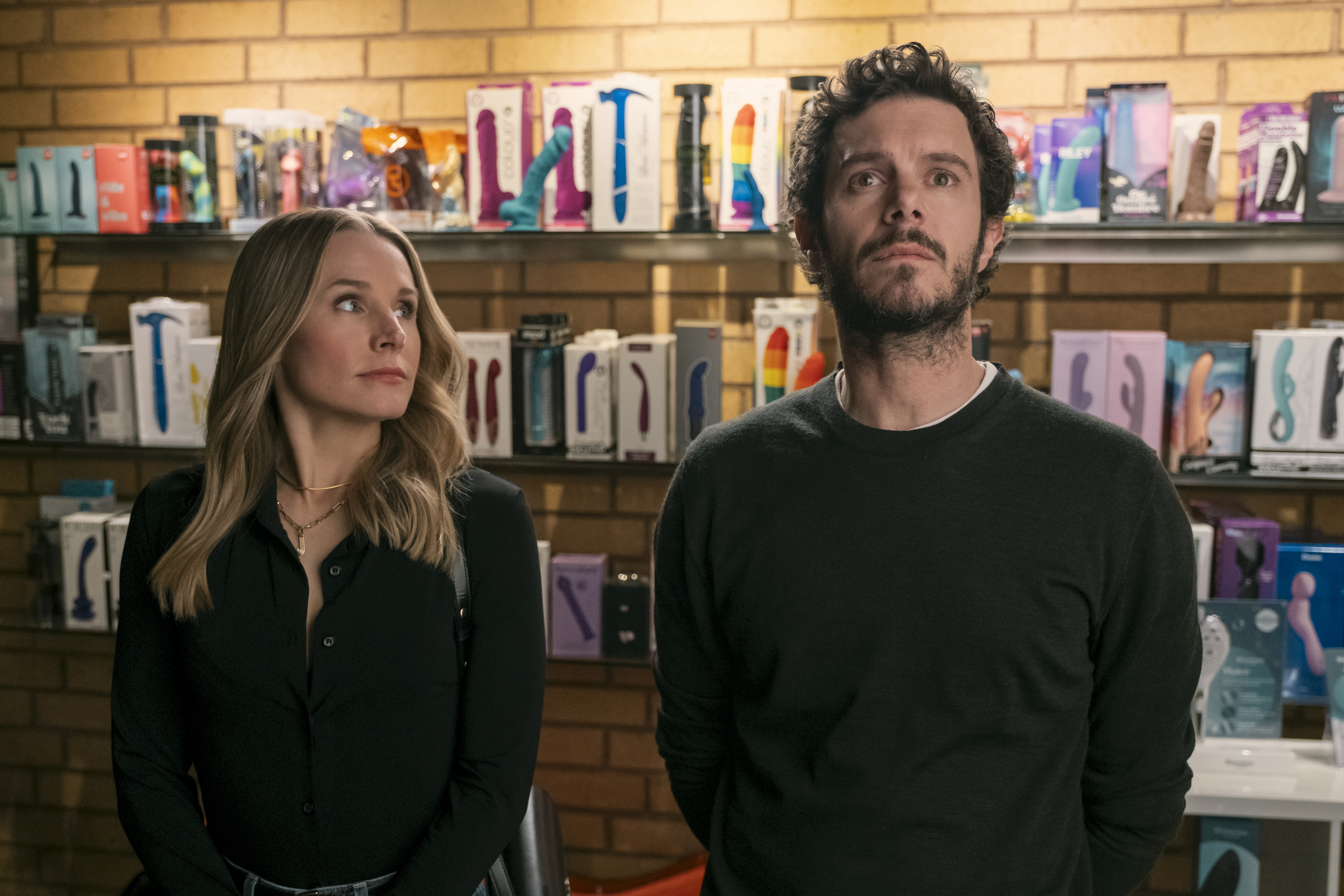 Adam Brody and Kristen Bell went from friends to (fictional) lovers in 'Nobody Wants This'