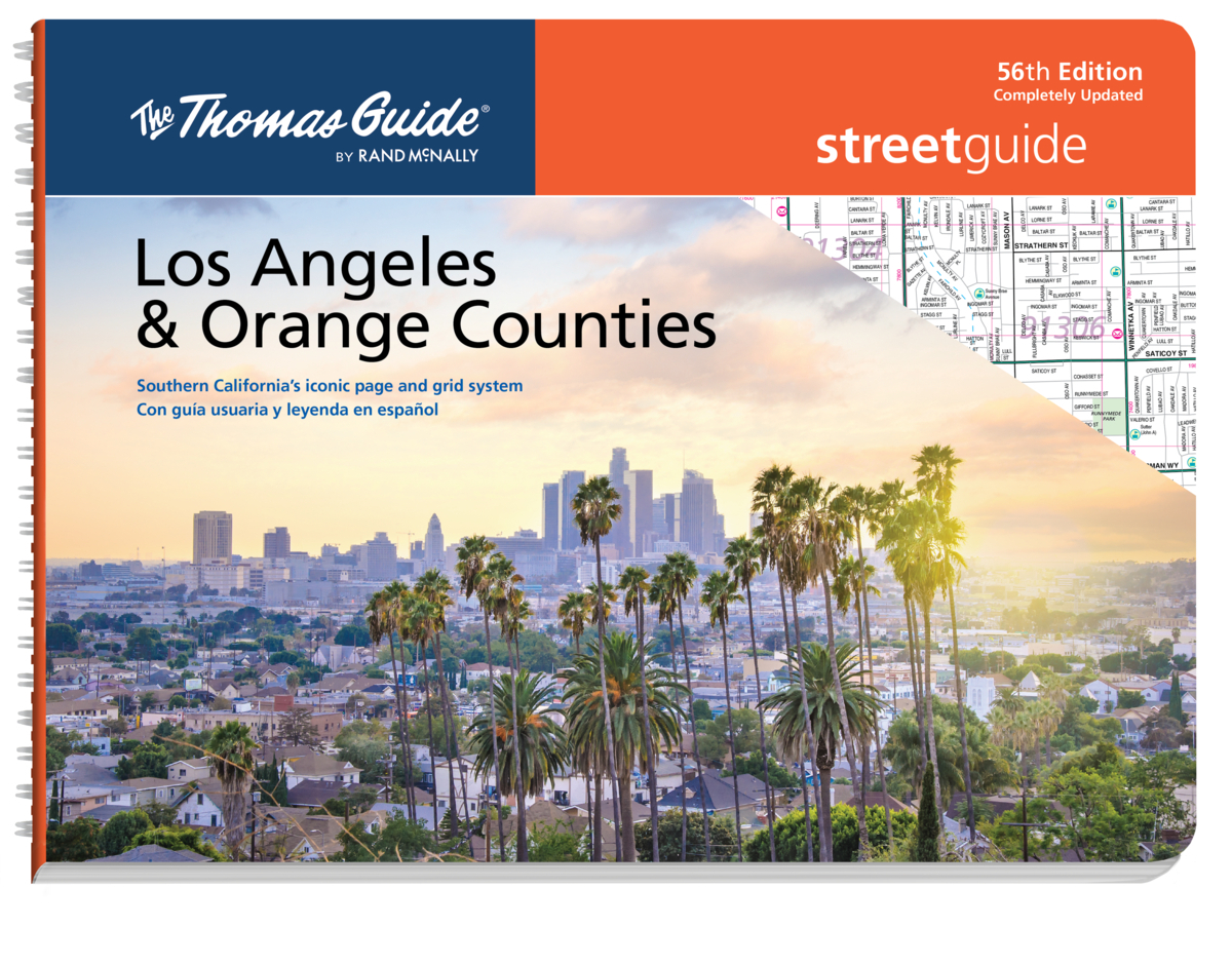 Thomas Guide map books publish 2022 editions for Los Angeles - Vimarsana News