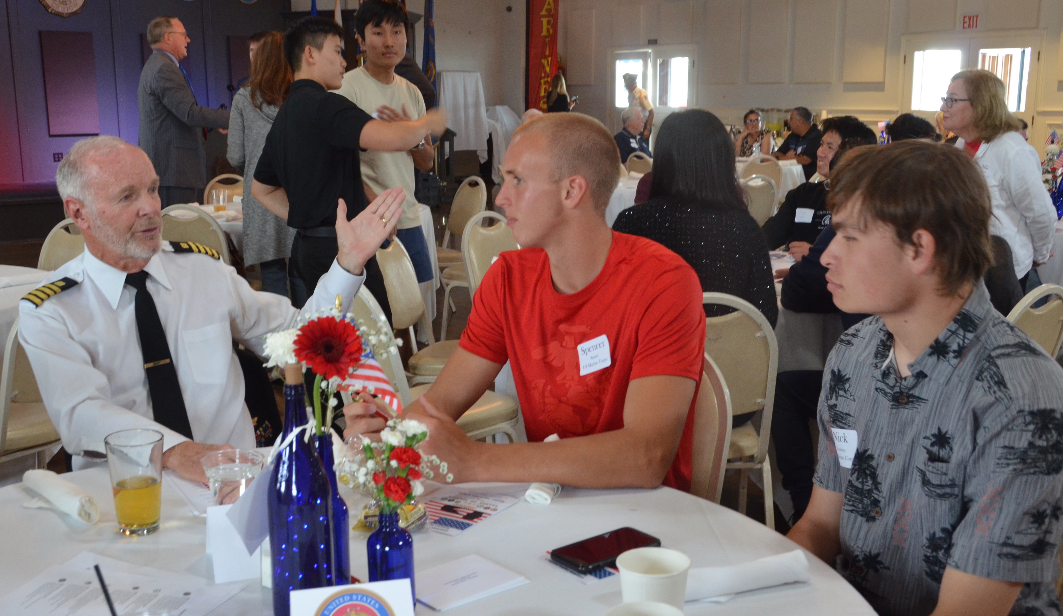 Teens committed to military service saluted by American Legion post - Vimarsana News