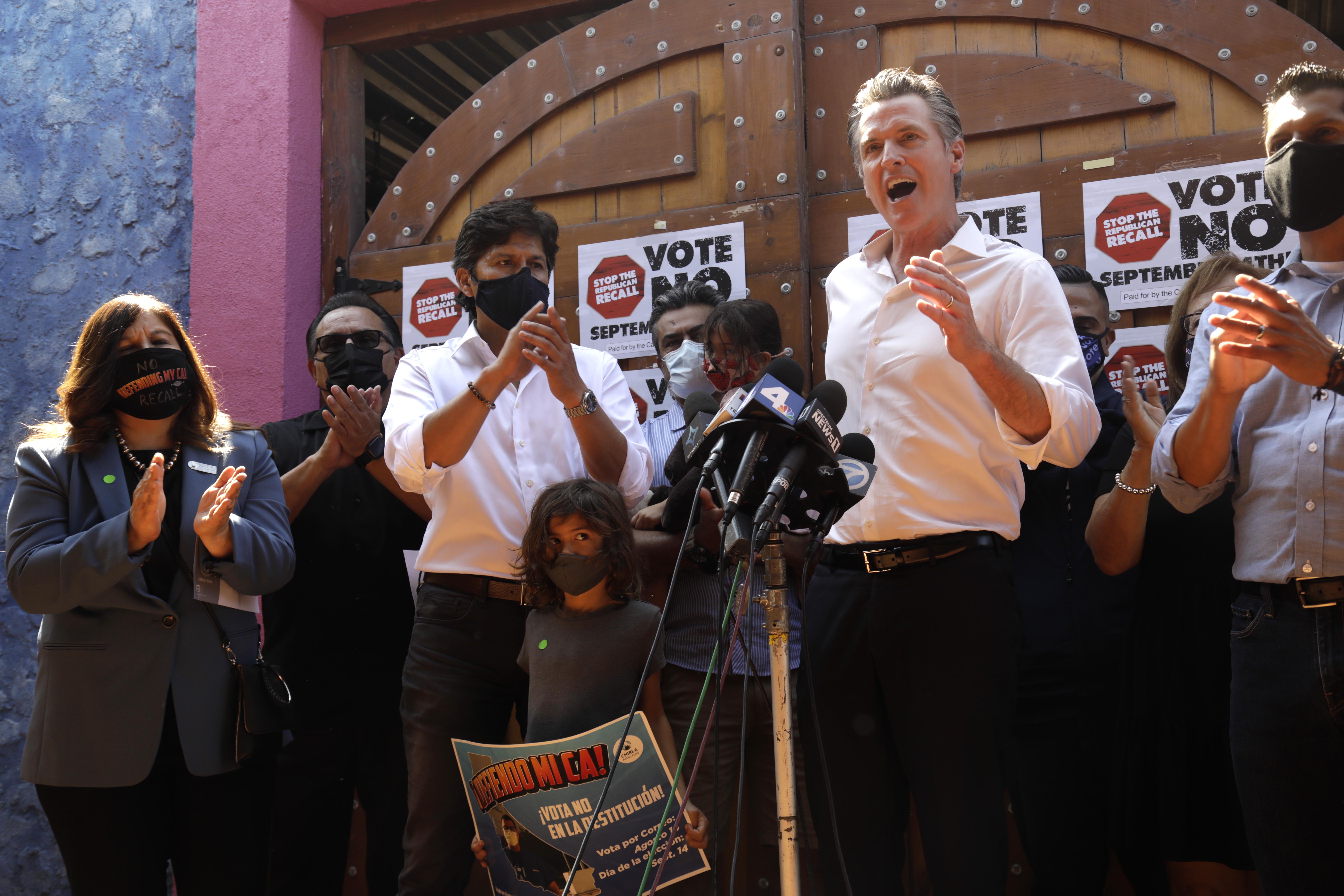 Gov. Newsom visits San Diego urging 'no' vote in coming recall election - Vimarsana News