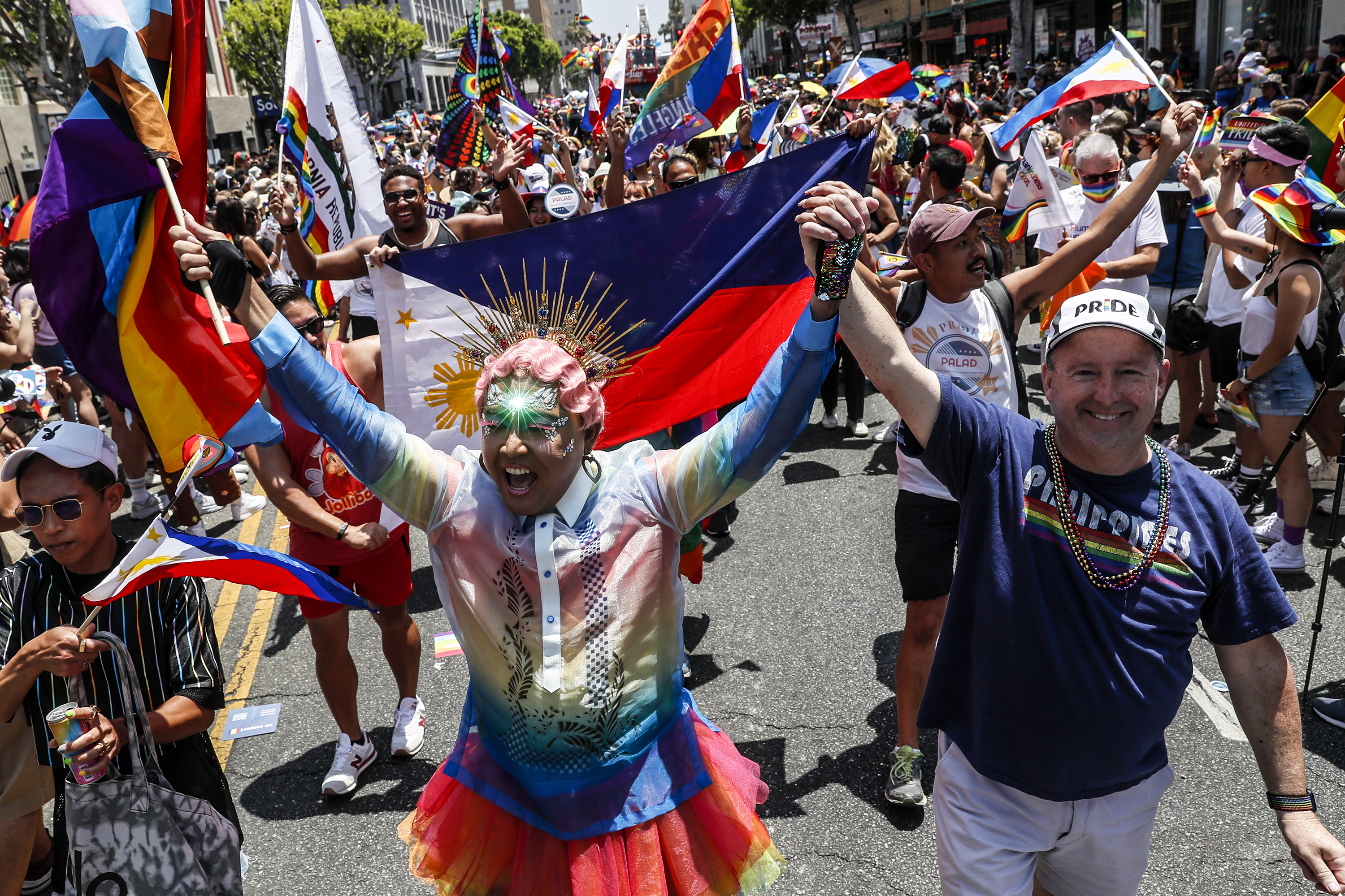 Thousands turn out for LA Pride parade's return to Hollywood - Vimarsana News