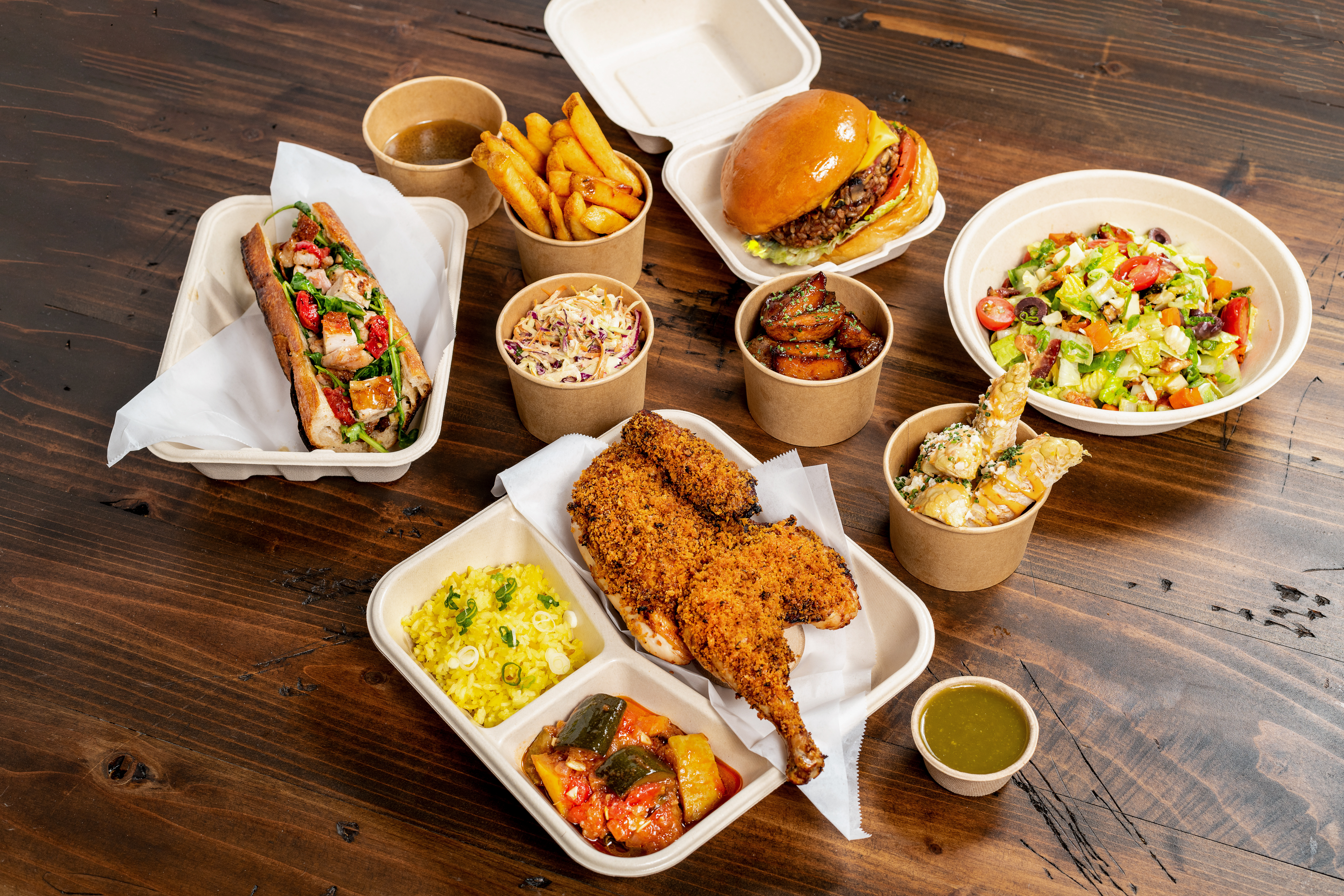 Chef Josiah Citrin opens casual chicken shop Augie's on Main - Vimarsana News