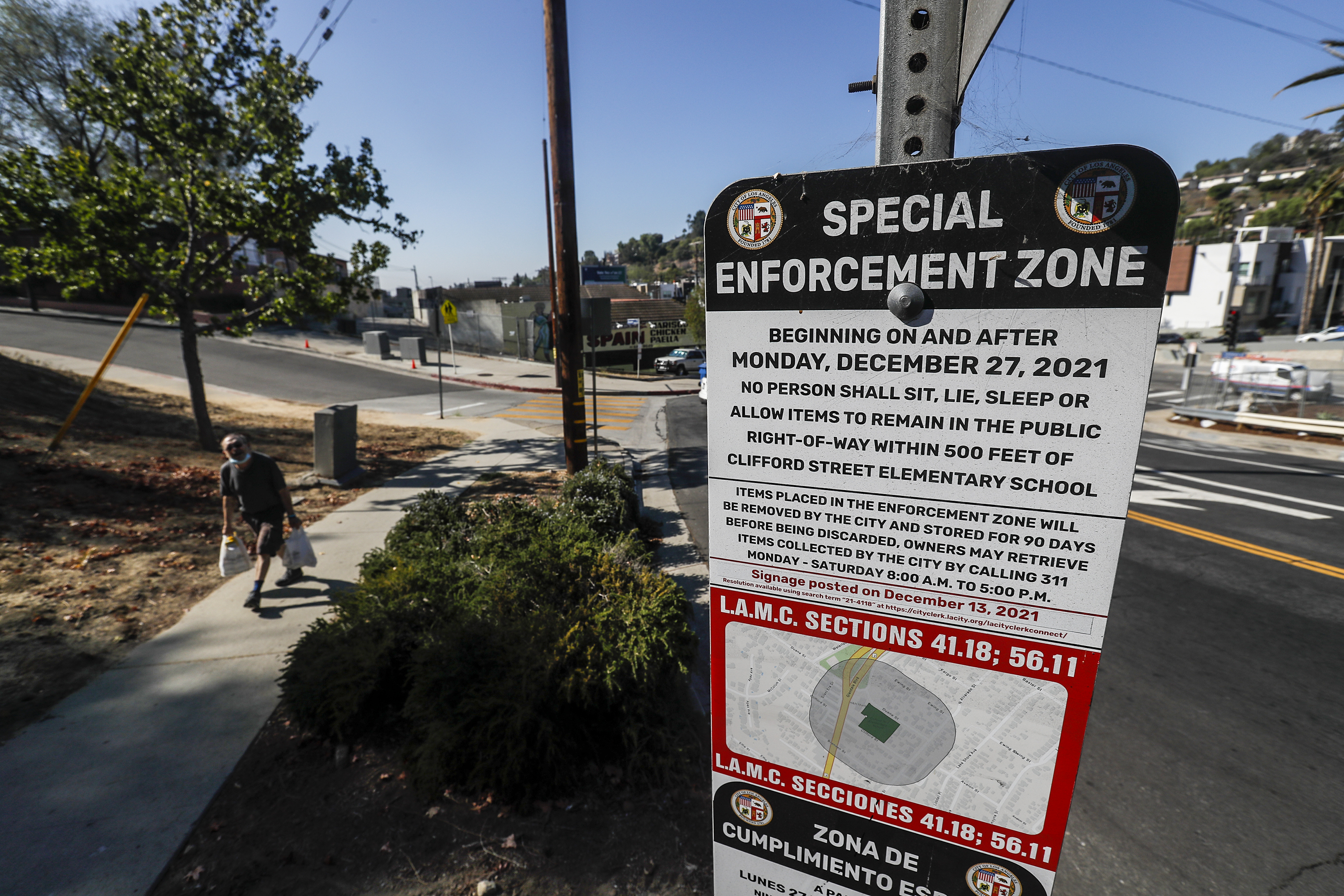 L.A. candidates target law barring encampments near schools - Vimarsana News