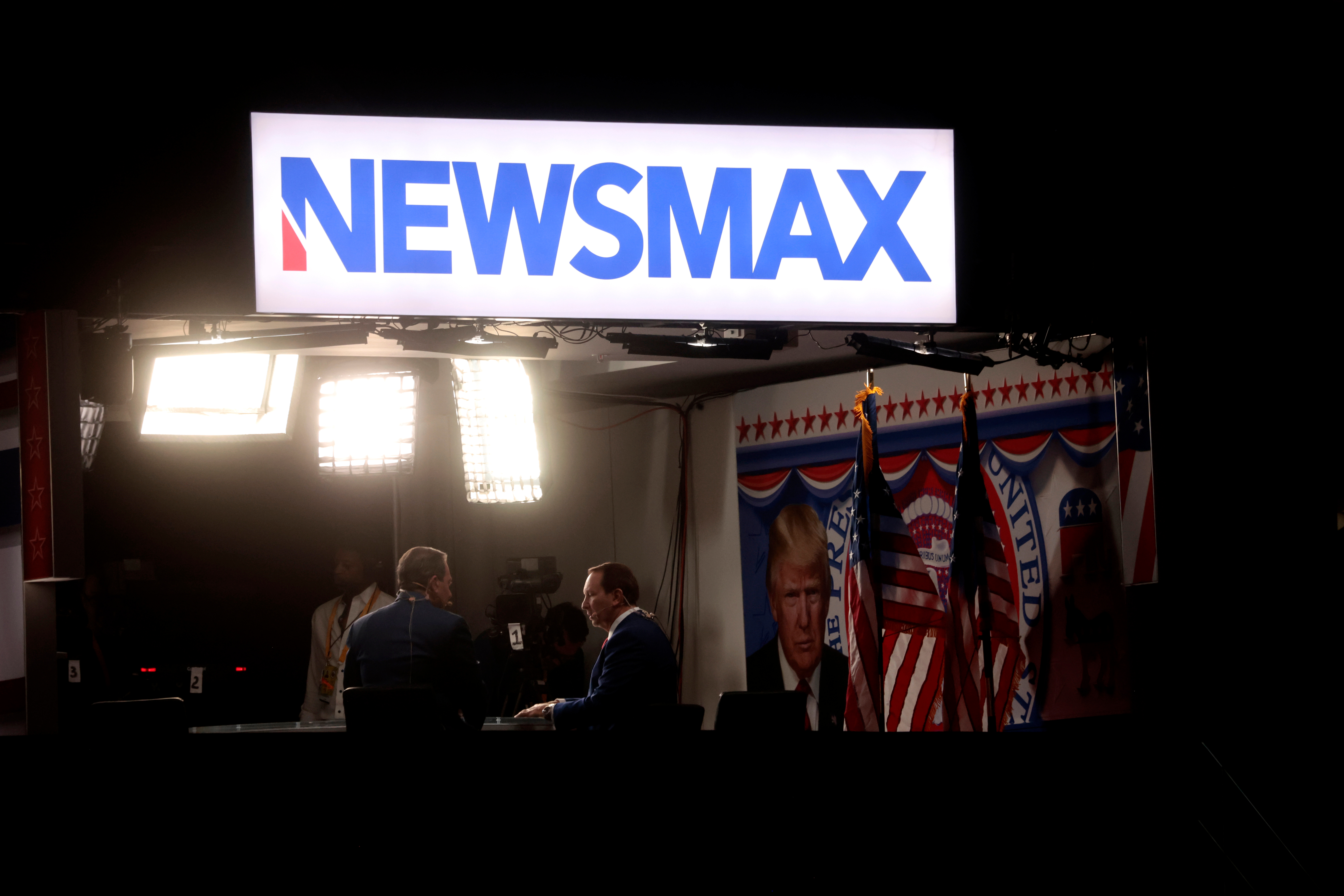 Right-wing network Newsmax settles Smartmatic defamation lawsuit