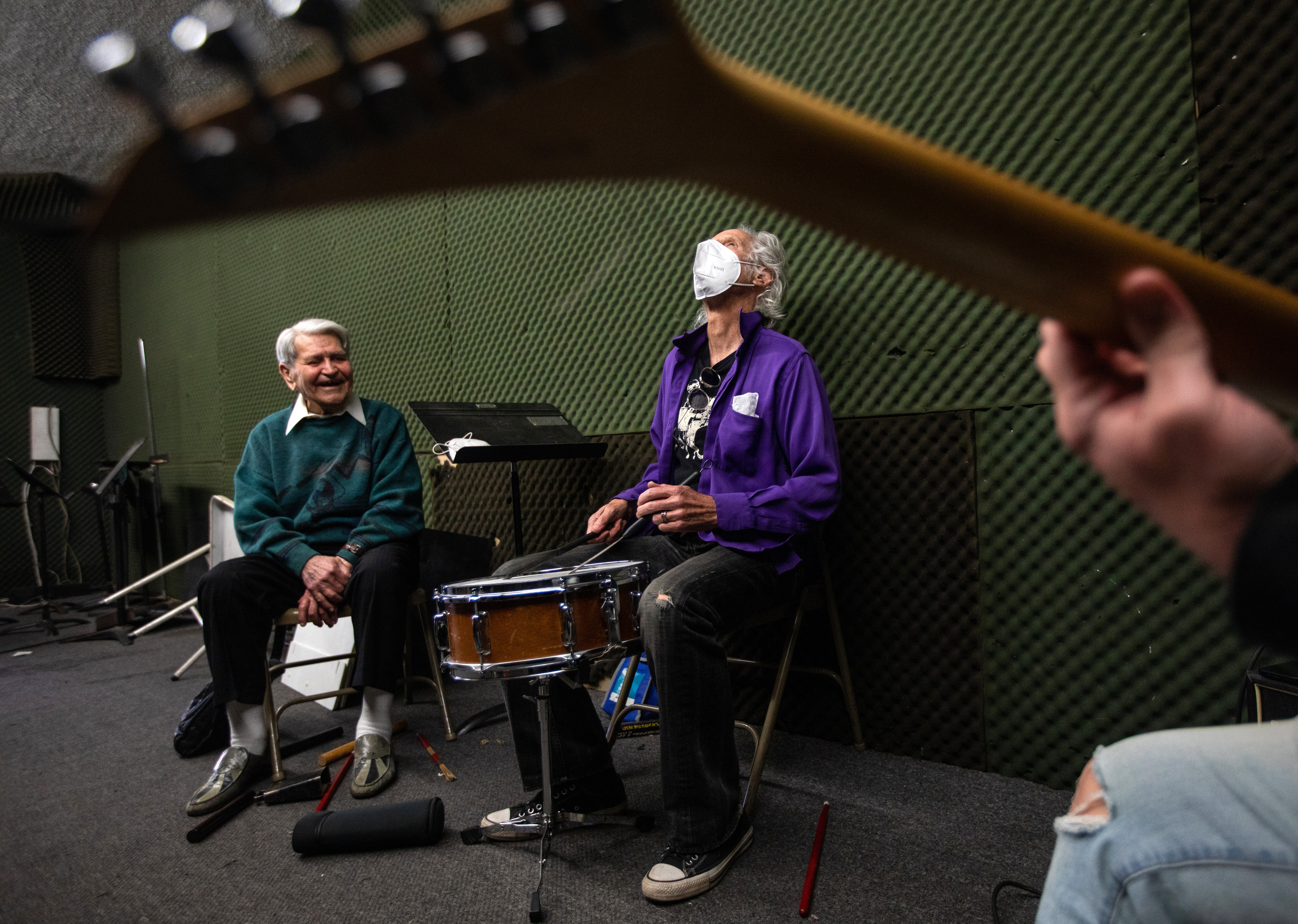 A 91-year-old drummer meets John Densmore of the Doors, and the music soars - Vimarsana News