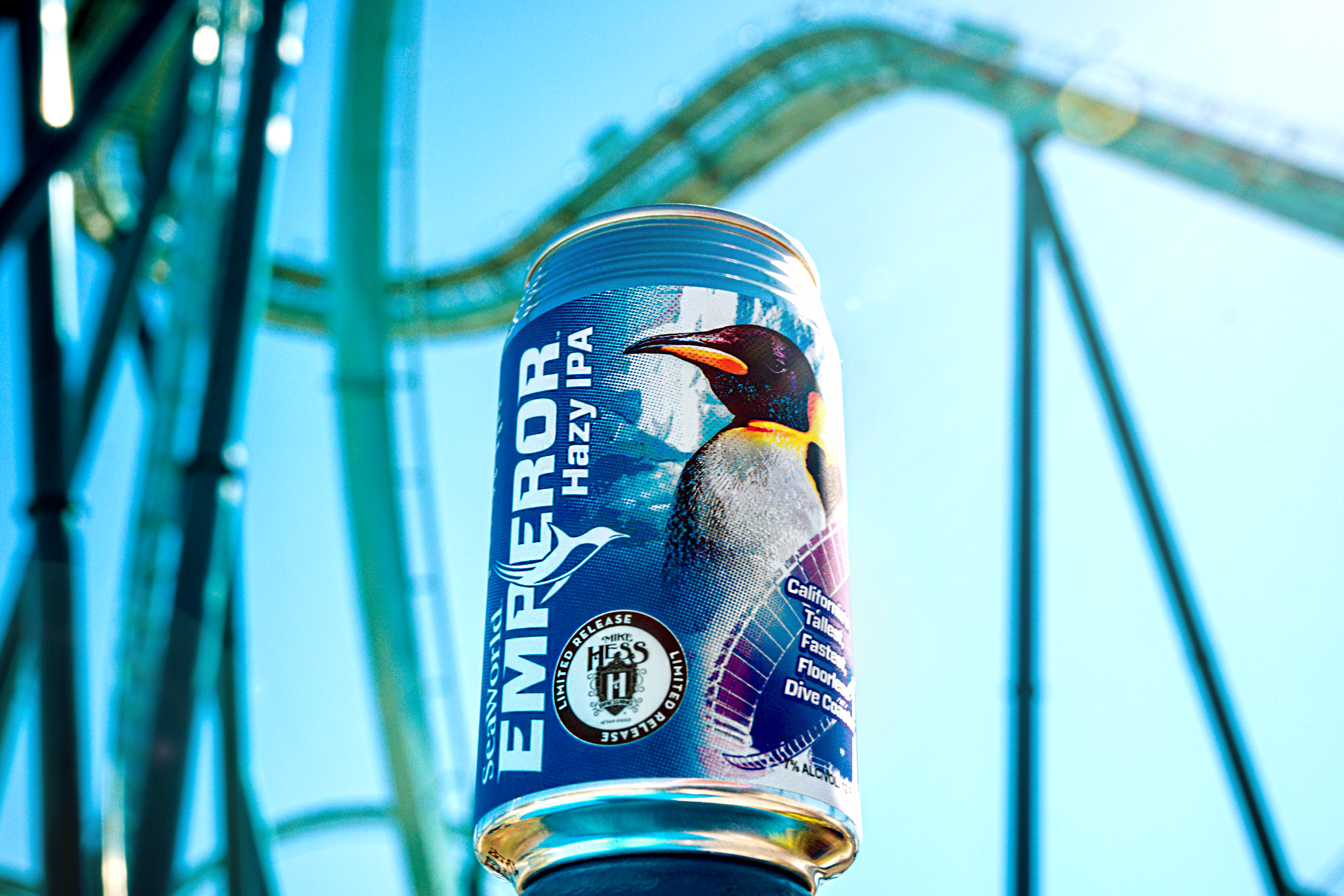 Hop Talk: Mike Hess Brewing releases IPA for opening of SeaWorld's dive coaster, Emperor - Vimarsana News