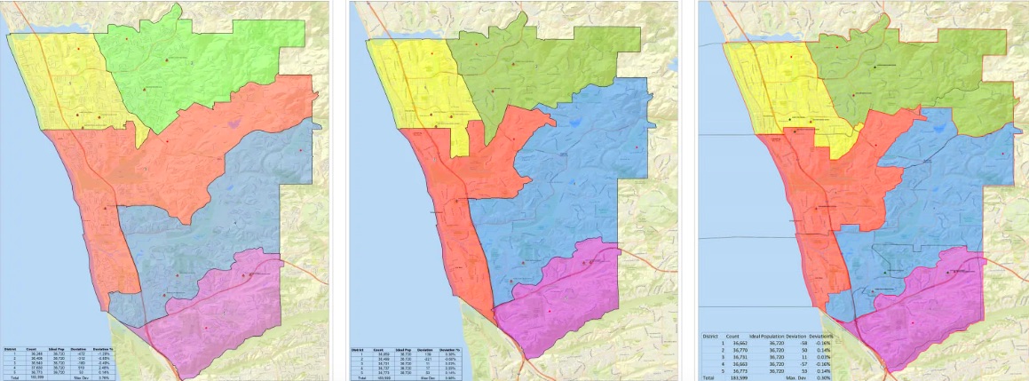 County committee to select from three San Dieguito map options this week - Vimarsana News