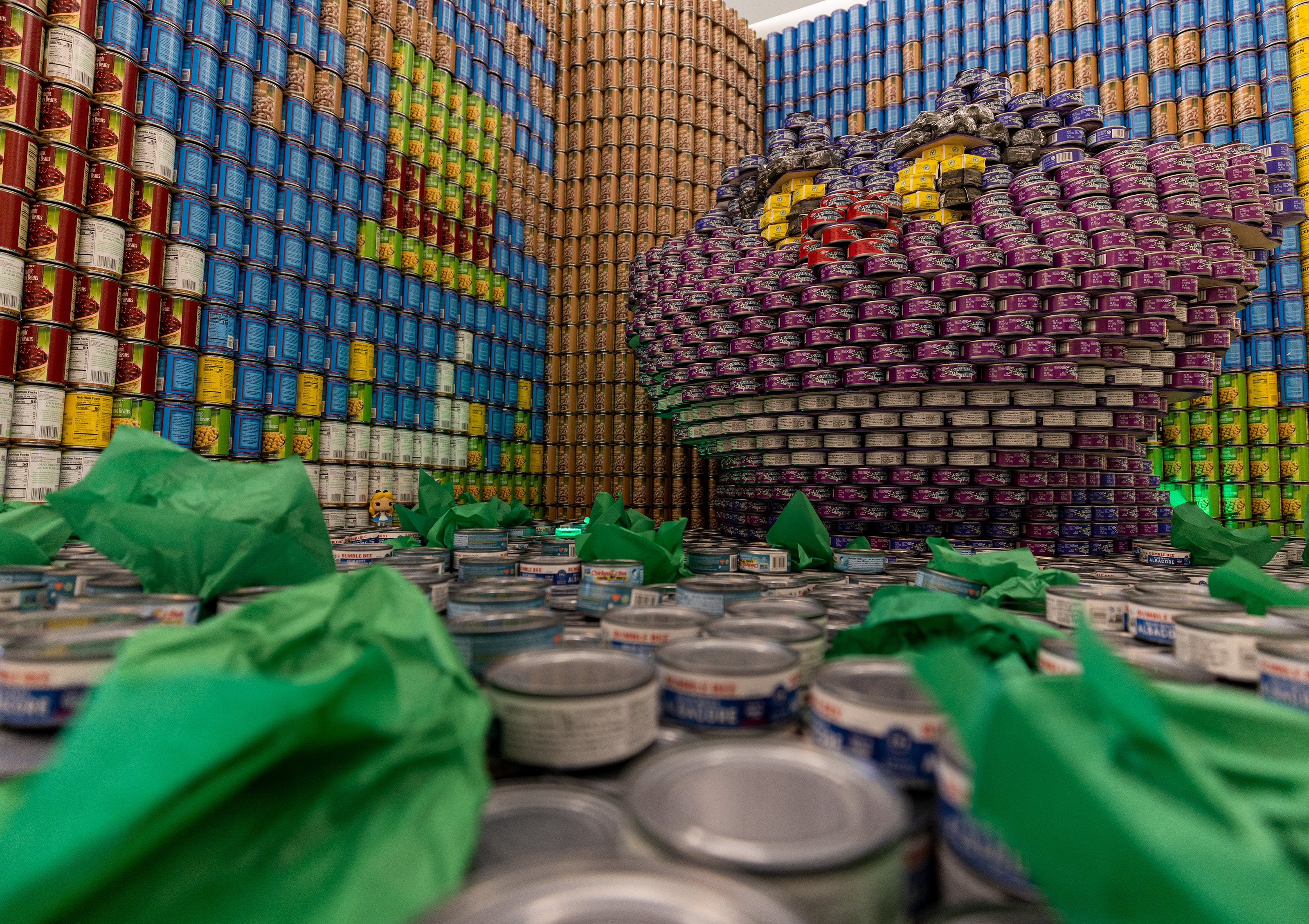 Creative 'Canstruction' returns for 15th year to support O.C. Food Bank - Vimarsana News