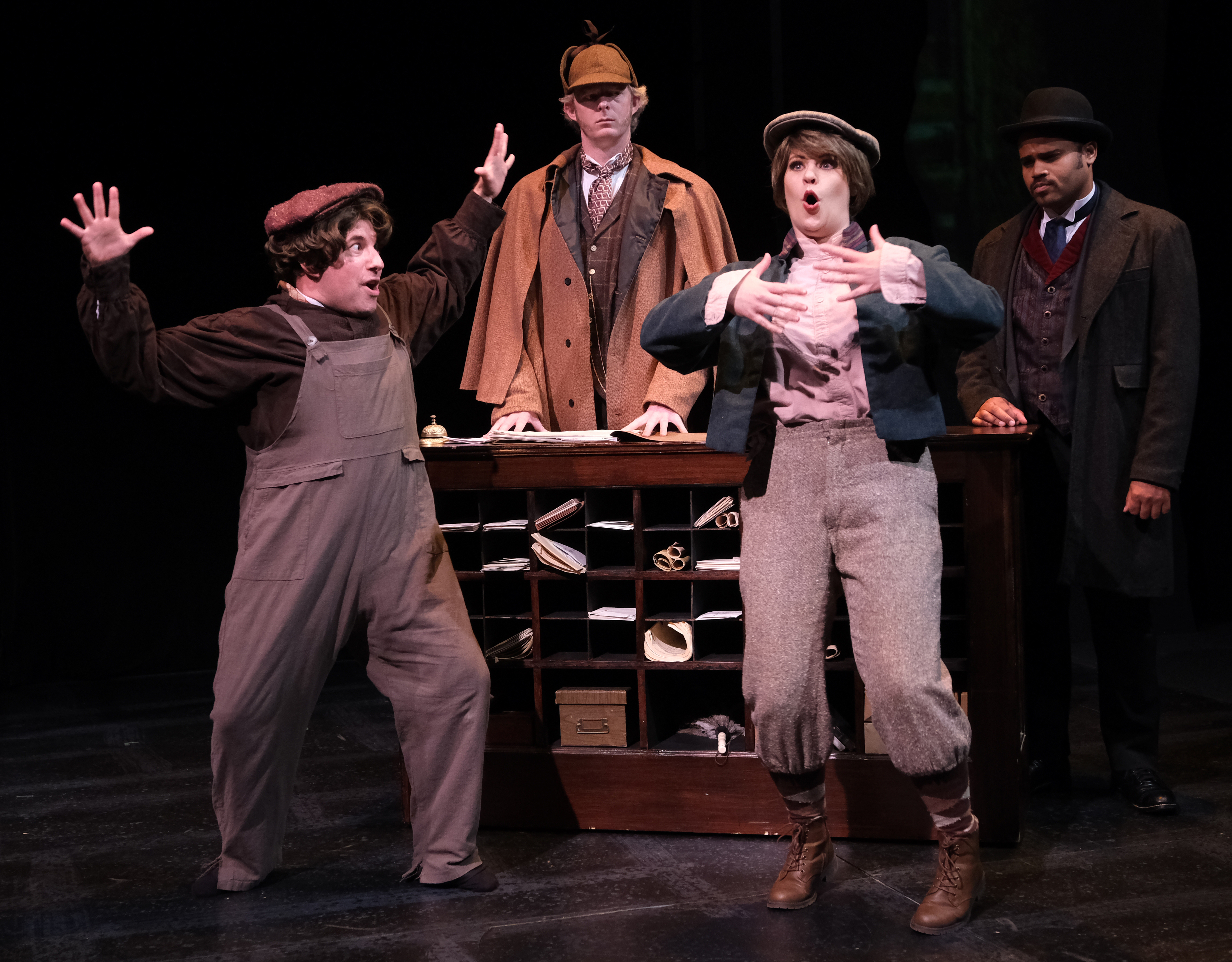 Review: Lamb's Players' 'Baskerville' a wacky quick-change mystery - Vimarsana News