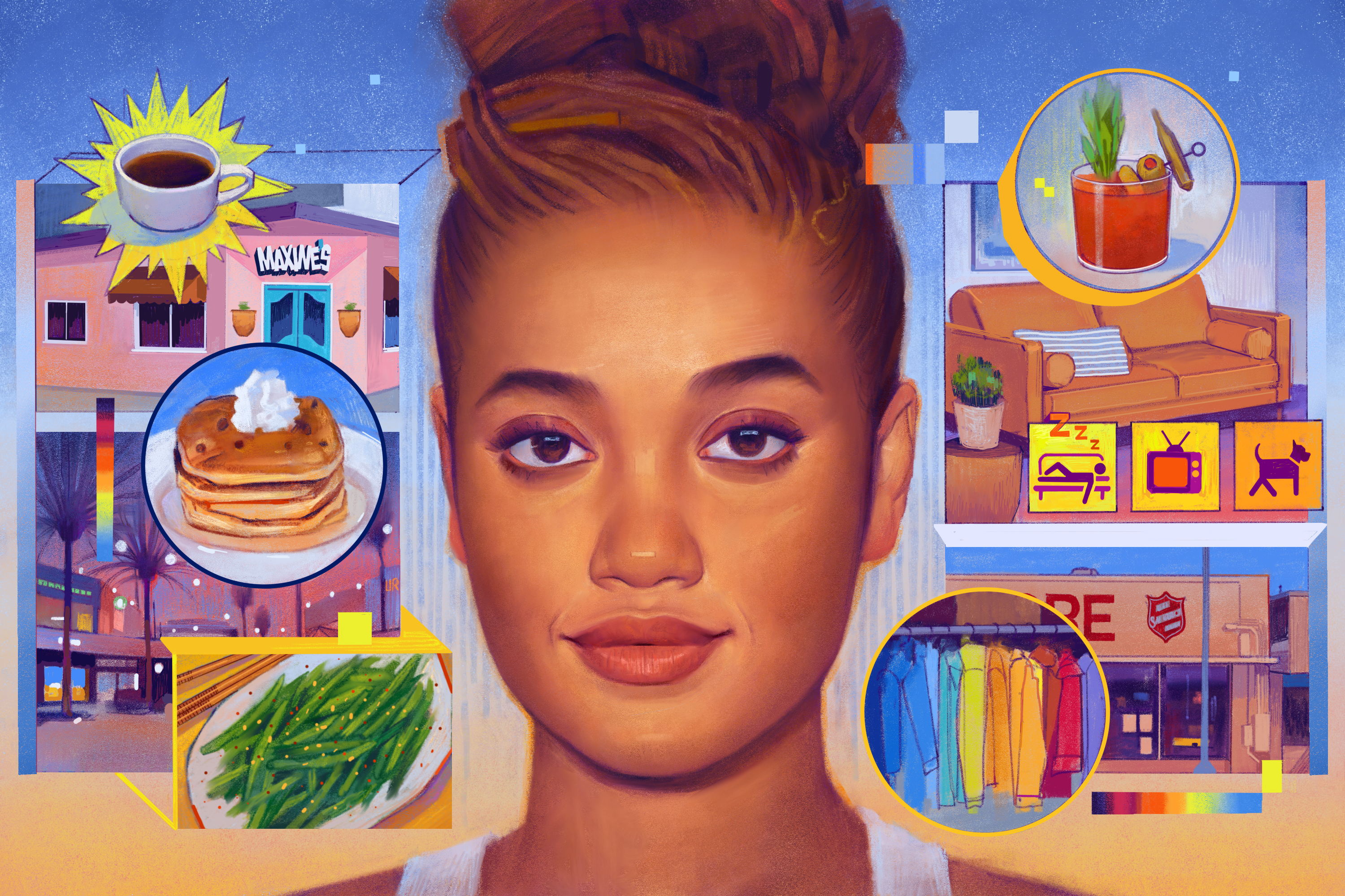 Kiersey Clemons' Sunday Funday includes pancakes, thrifting - Vimarsana News