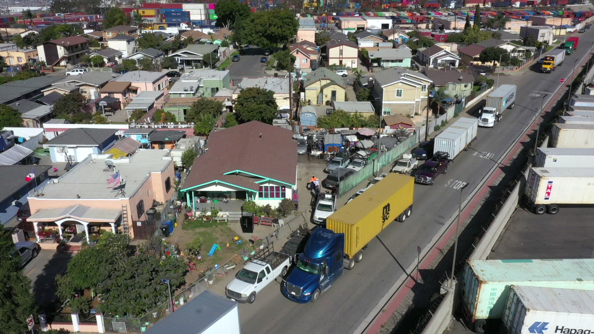 Wilmington residents rise up against L.A. port truck traffic - Vimarsana News