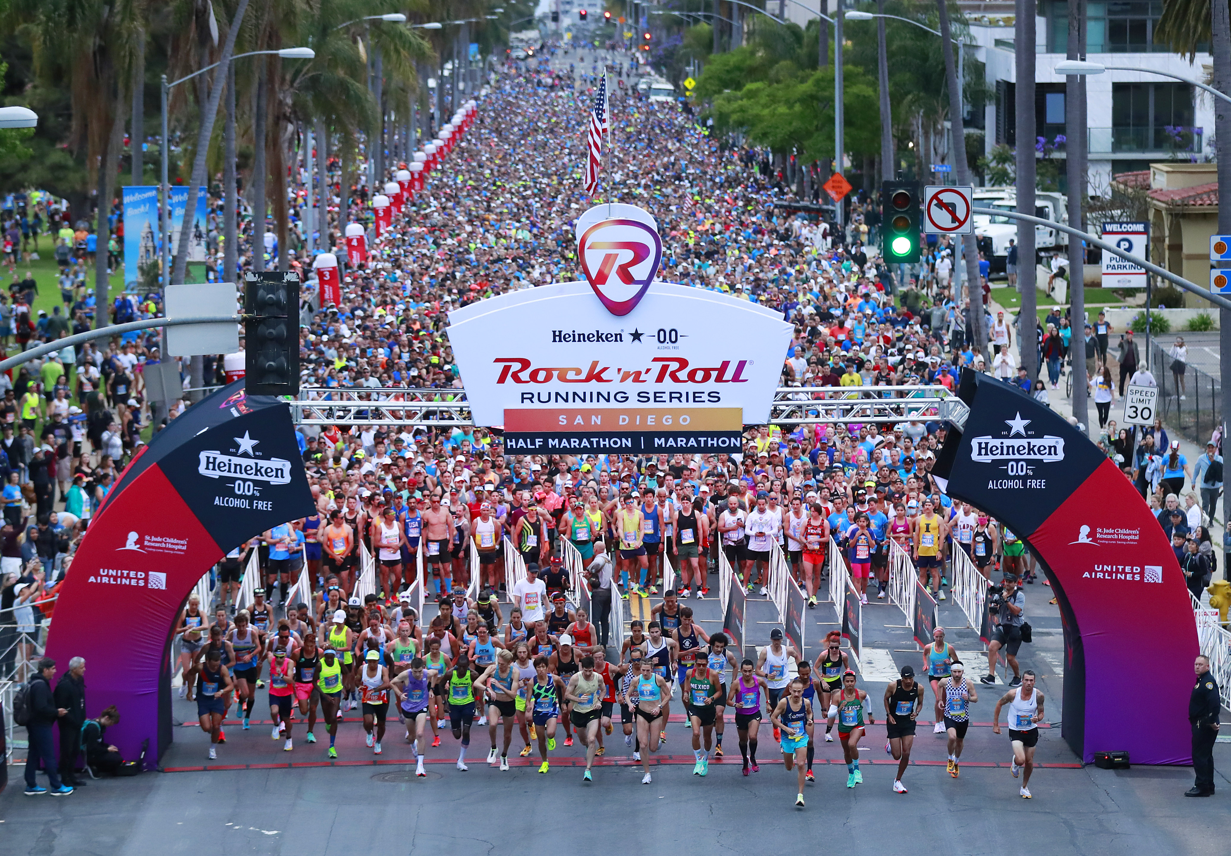 Runners set the tone as big crowds return for the San Diego Rock 'n' Roll Marathon - Vimarsana News