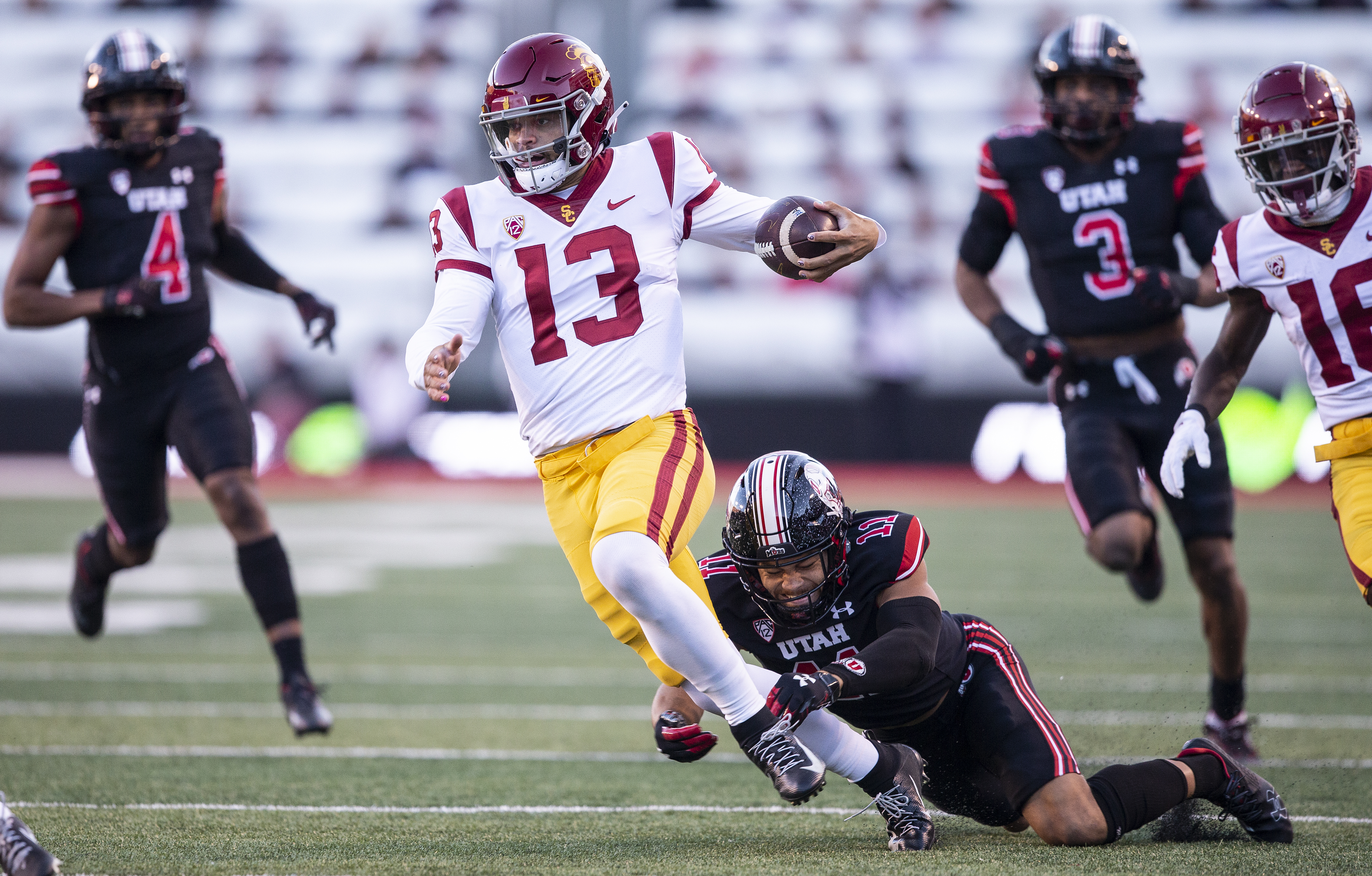 USC vs. Utah: Cam Rising spearheads Utes' win over Trojans - Vimarsana News
