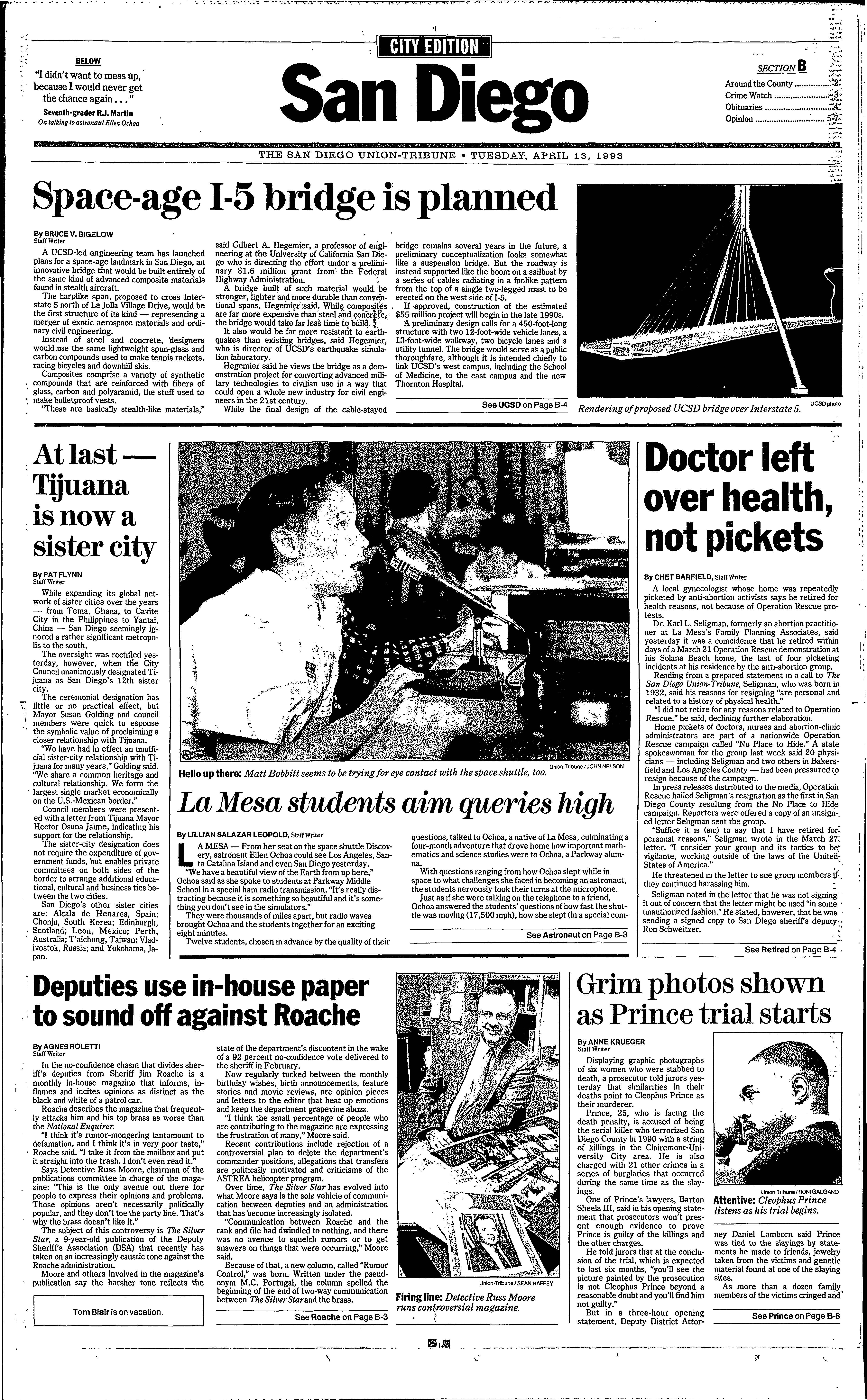 From the Archives: Ellen Ochoa's first space flight made history - Vimarsana News