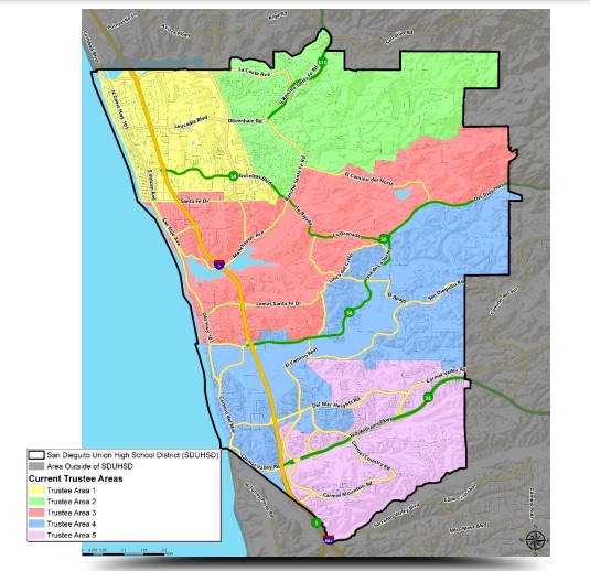 San Dieguito begins process to adjust trustee area map - Vimarsana News