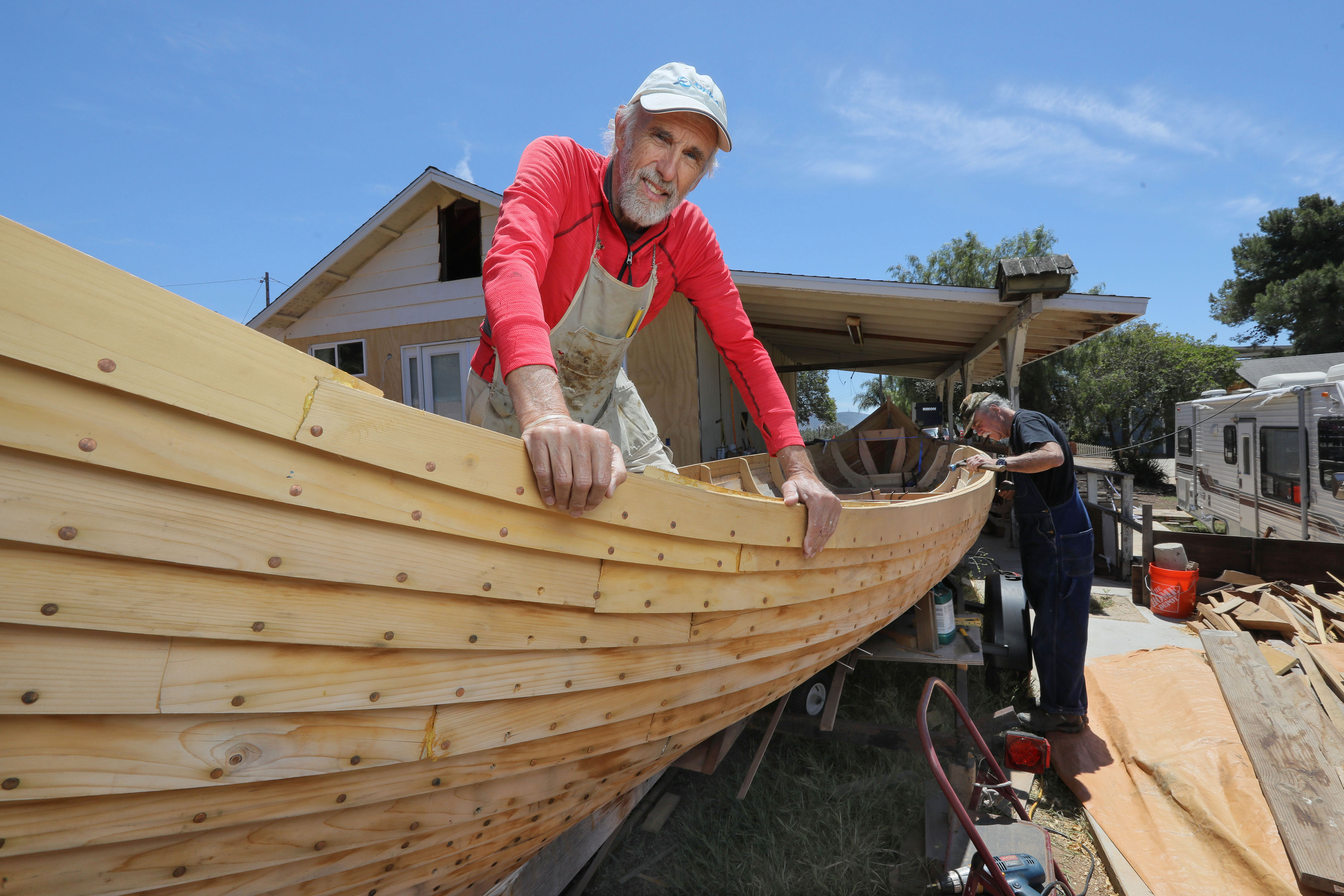 Handmade Viking ship takes shape in San Diego County yard - Vimarsana News