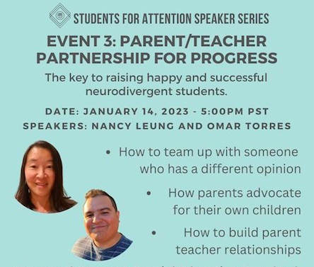 Students for Attention speaker series continues on Jan. 14 - Vimarsana News