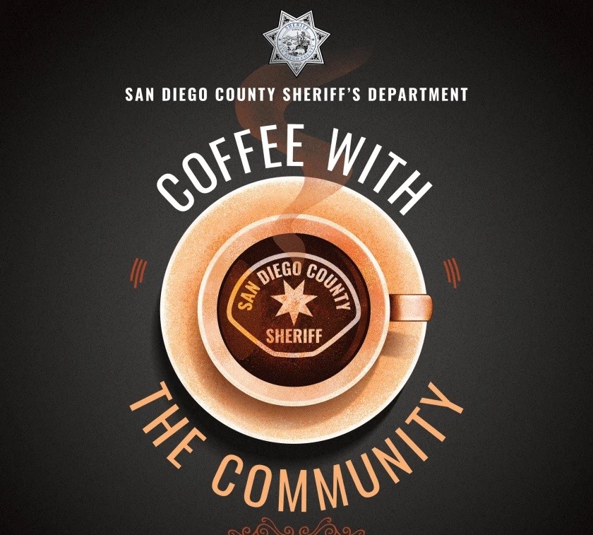 San Diego County Sheriff's Department to hold 'Coffee with the Community' event - Vimarsana News