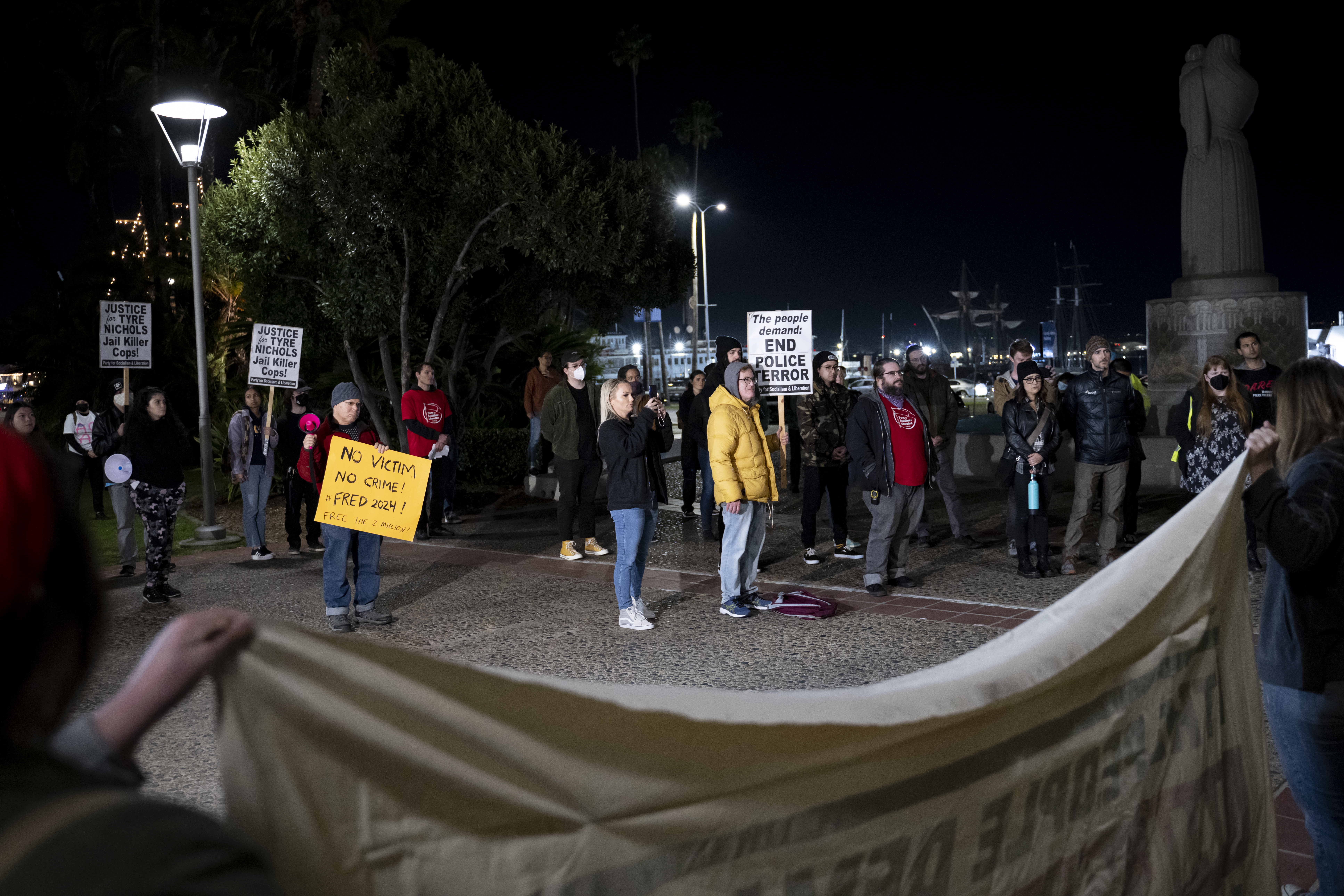 Protesters in San Diego denounce Tyre Nichols' beating death, police violence - Vimarsana News