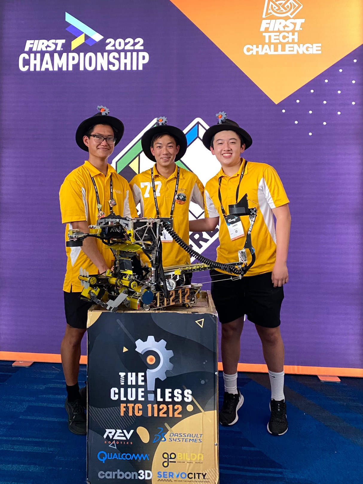 Three Bishop's School students help local robotics team take second spot in world competition - Vimarsana News