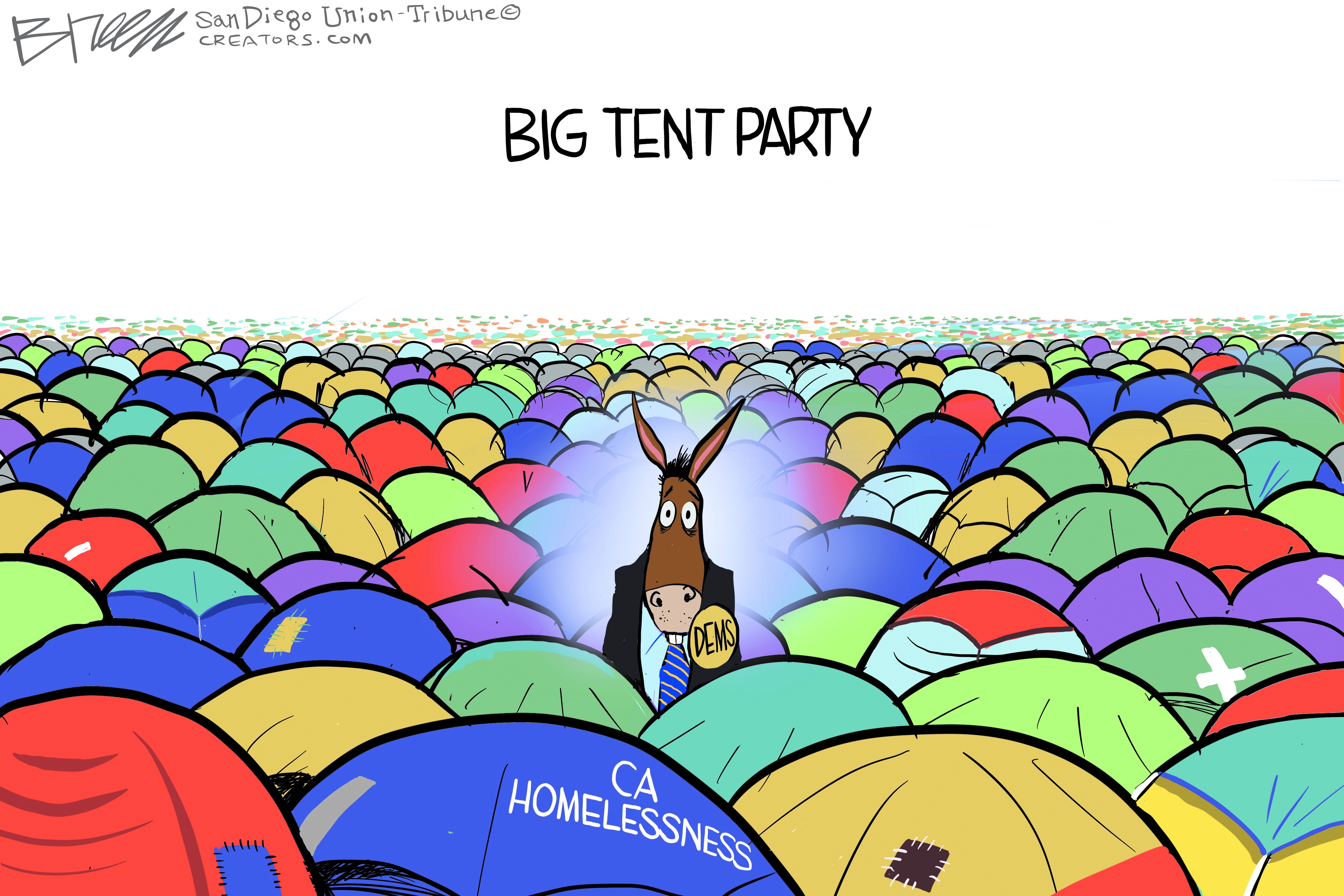 Opinion: Don't blame California's homeless crisis on the Democrats - The San Diego Union-Tribune - Vimarsana News