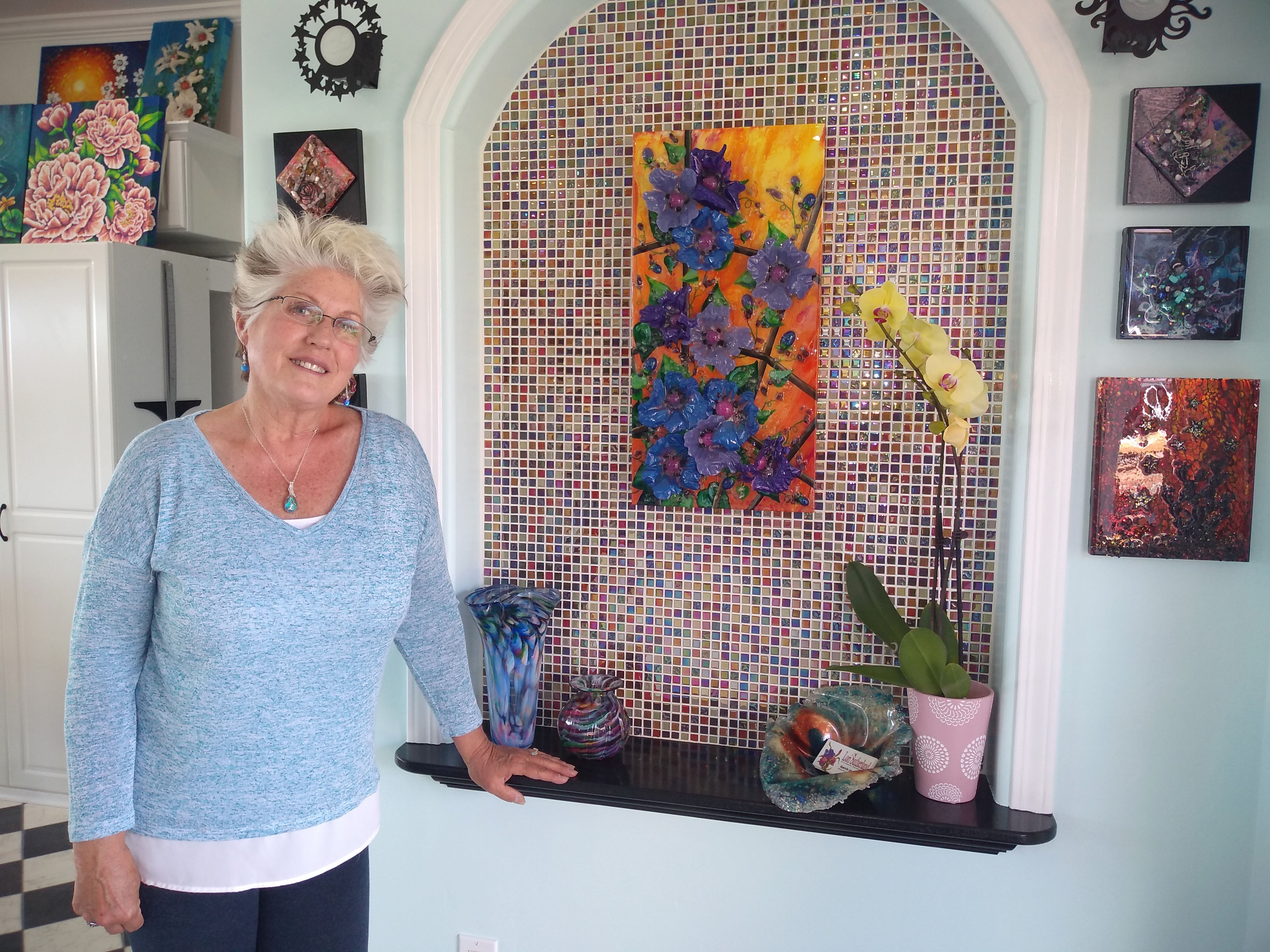 Artists share their passions and creations with Ramona Open Studios Tour visitors - Vimarsana News