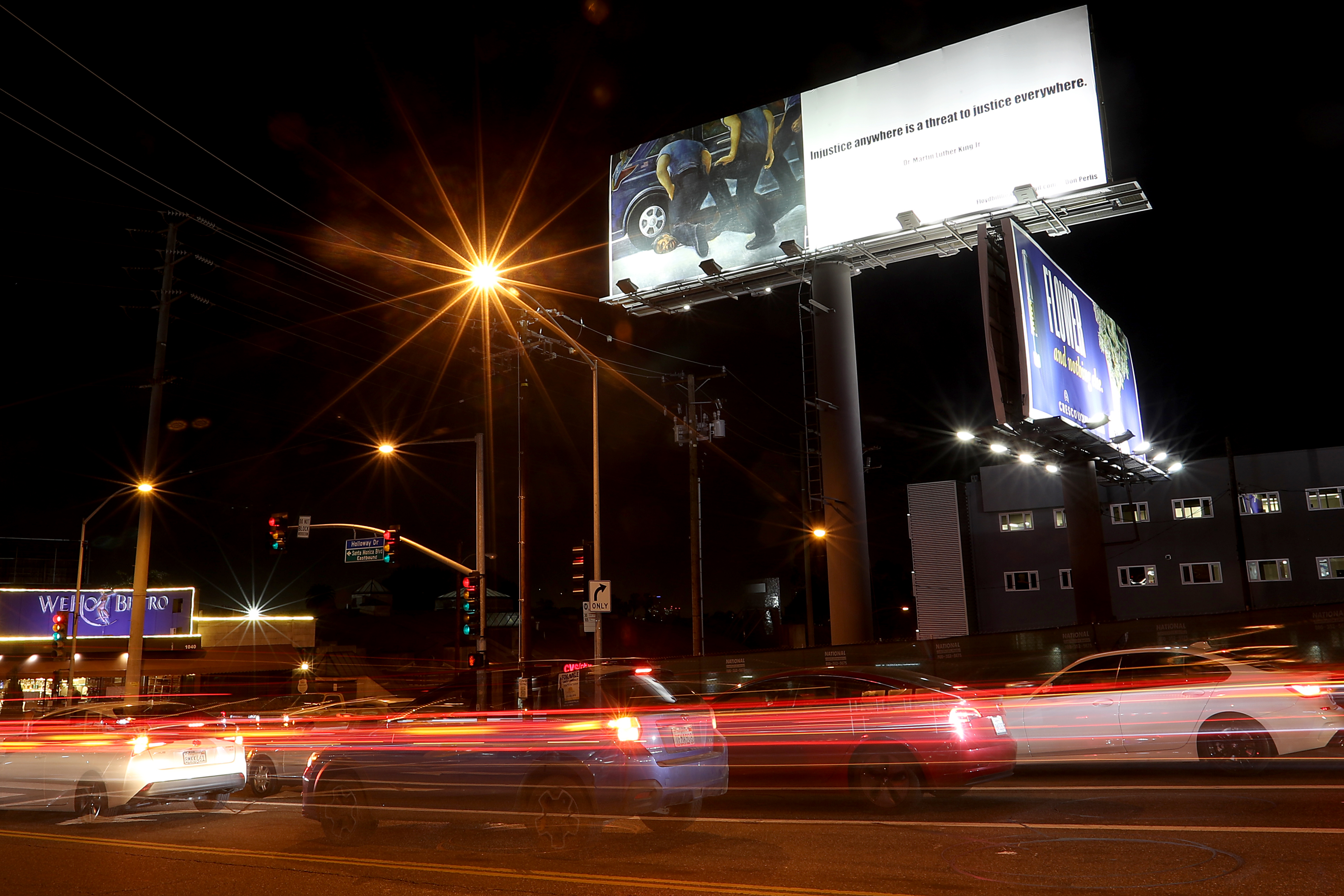 George Floyd billboard has a stark message: Never forget - Vimarsana News