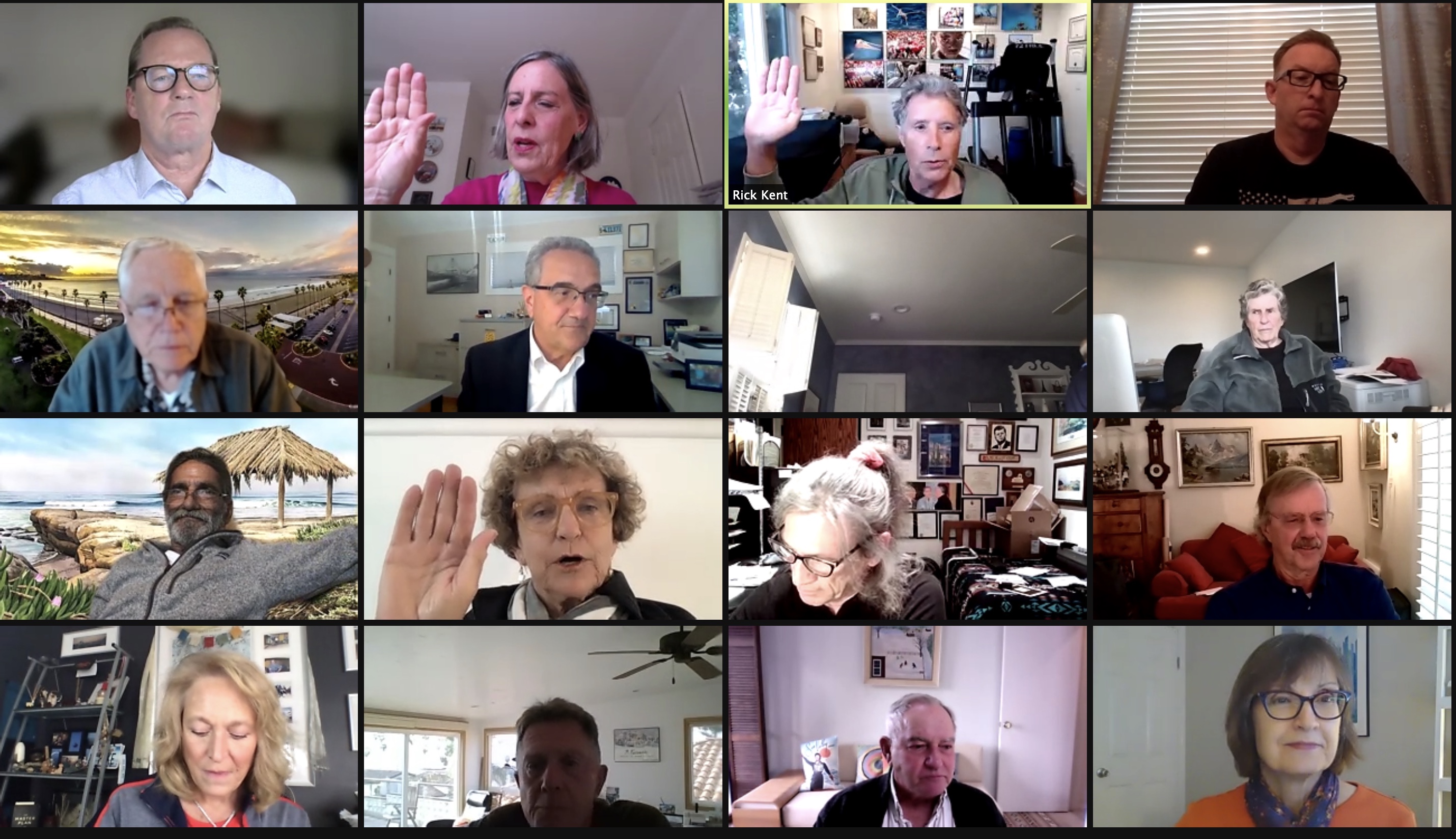 La Jolla Shores Association swears in board members and picks officers; trees will be planted in Kellogg Park - Vimarsana News