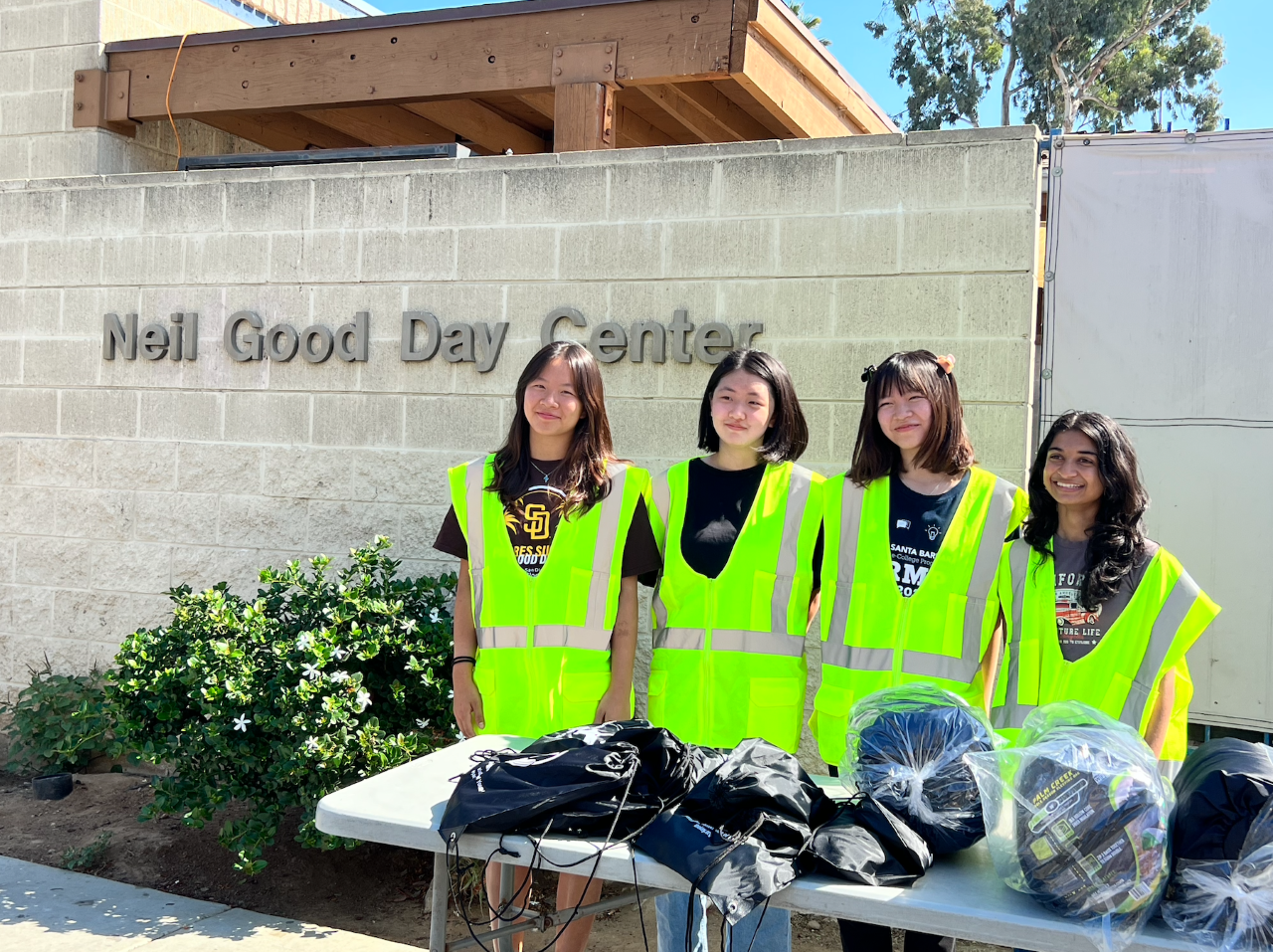 Local students distributed sleeping bags and care packages to help the homeless last fall - Vimarsana News