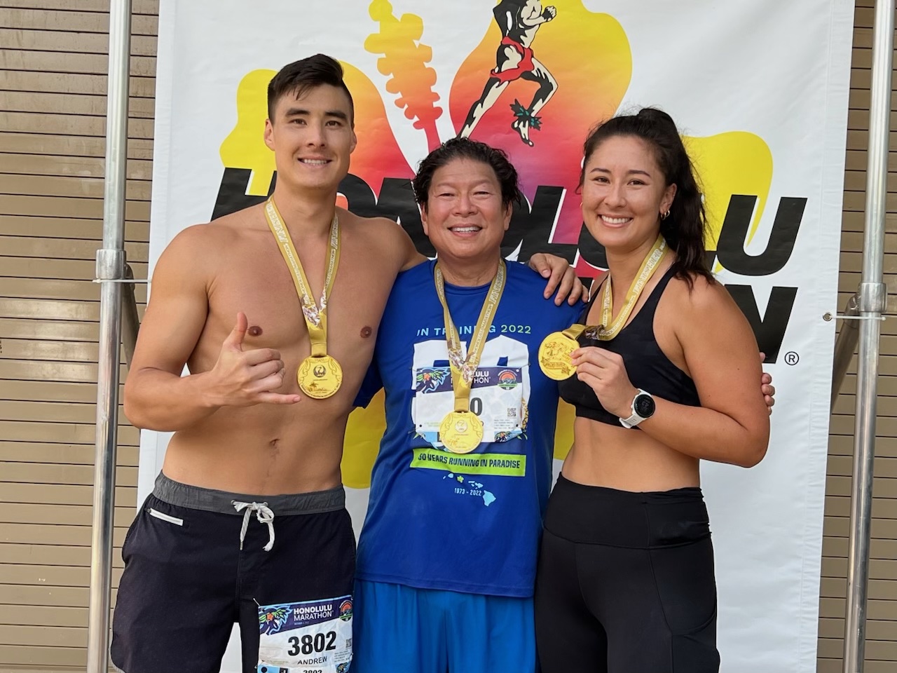 Running in the family: La Jollan completes 50th consecutive Honolulu Marathon as his kids finish their first - Vimarsana News