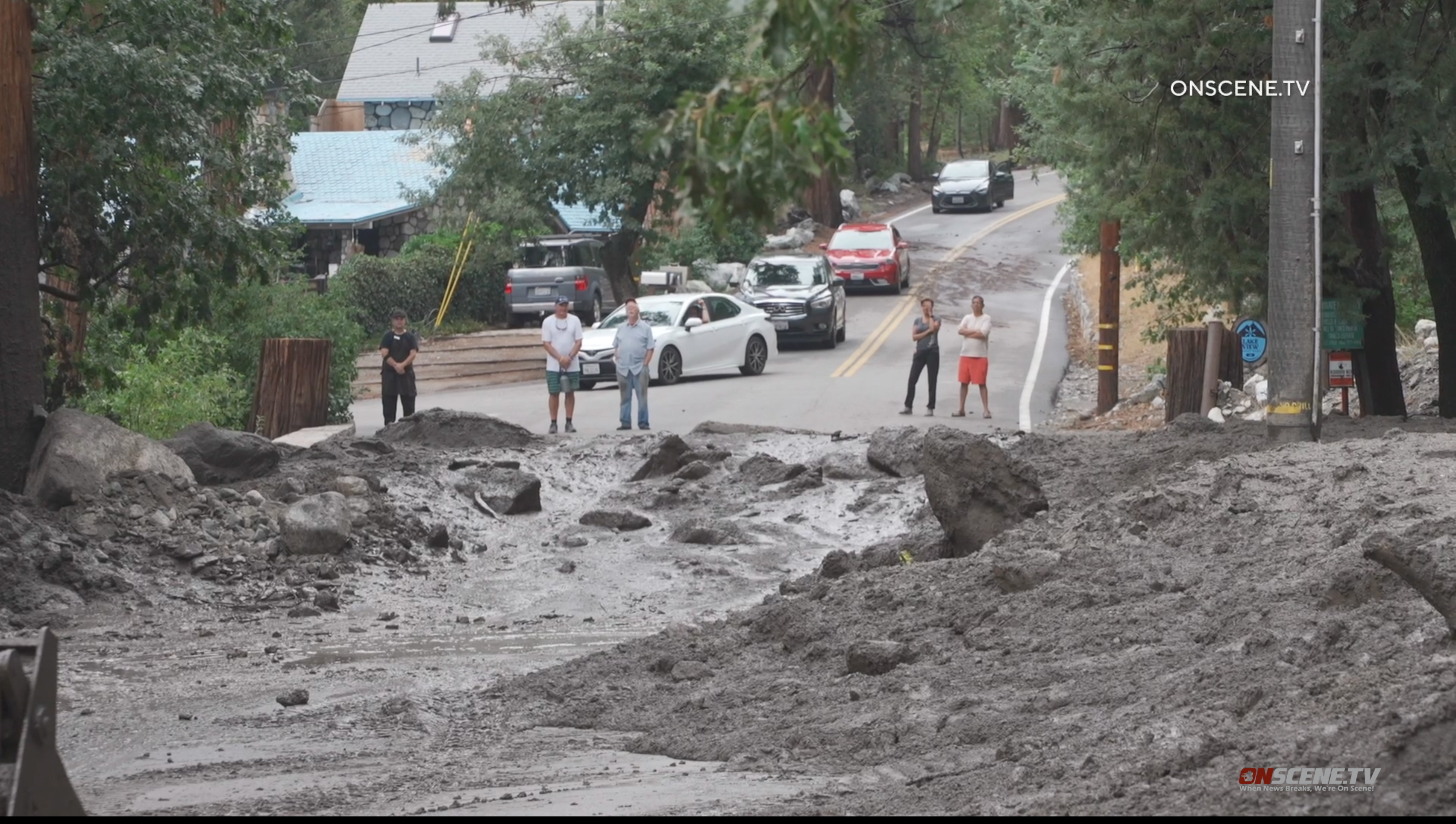 San Bernardino Mountains hit with flash floods, downpours go on - Vimarsana News