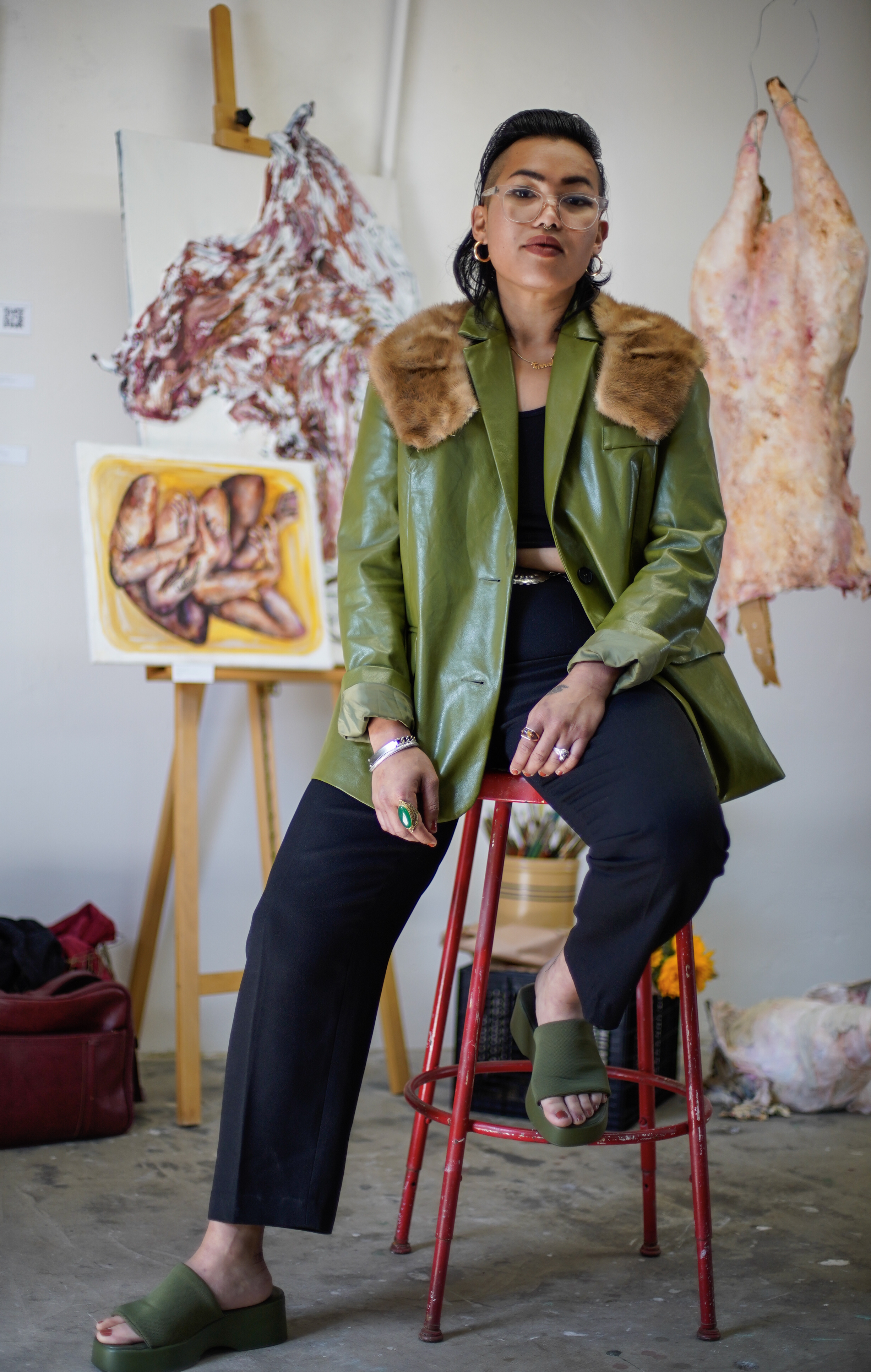 Art of the City: Artist Tarrah Aroonsakool creates by making more with less - Vimarsana News
