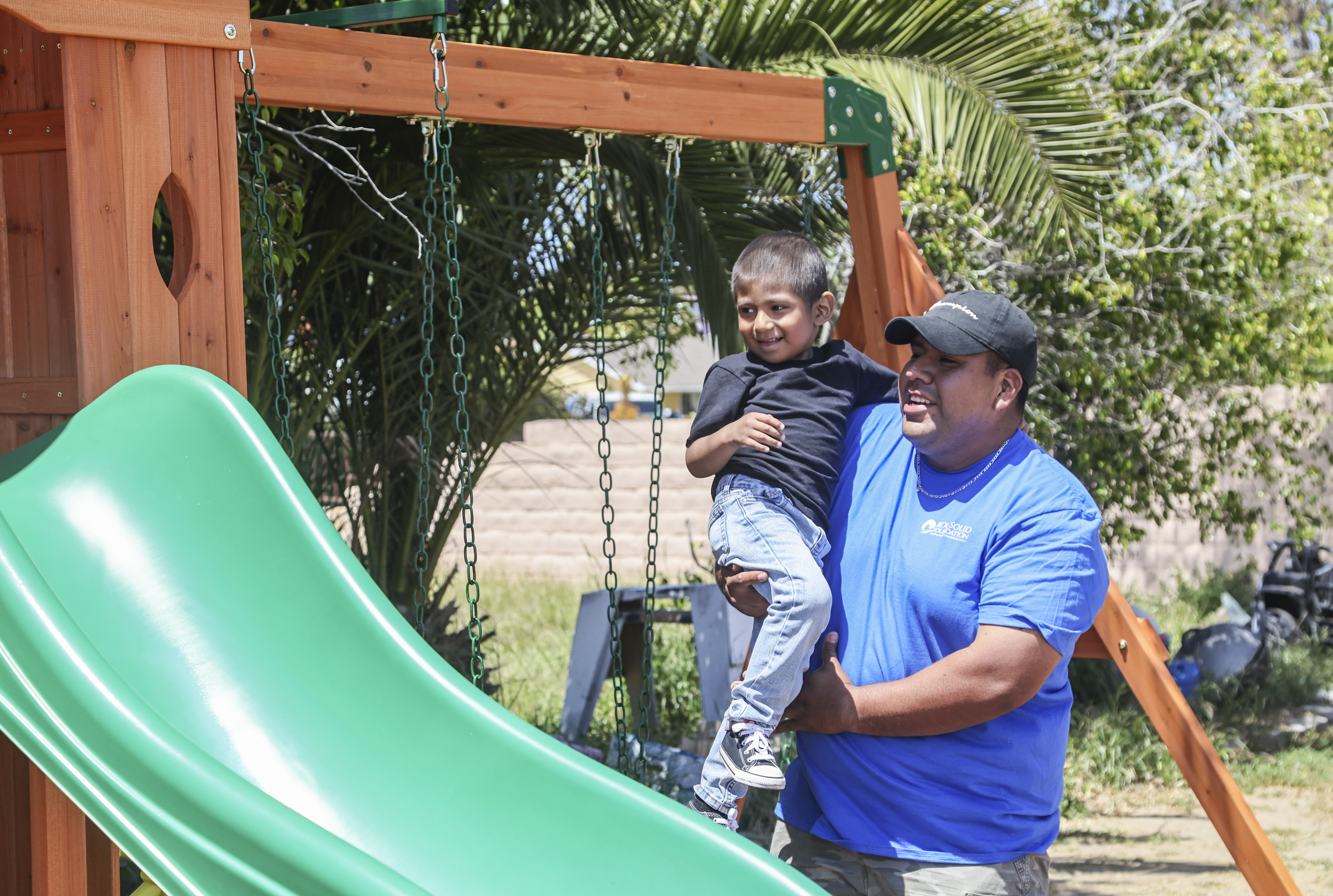 3-year-old San Ysidro cancer patient surprised with playset - Vimarsana News