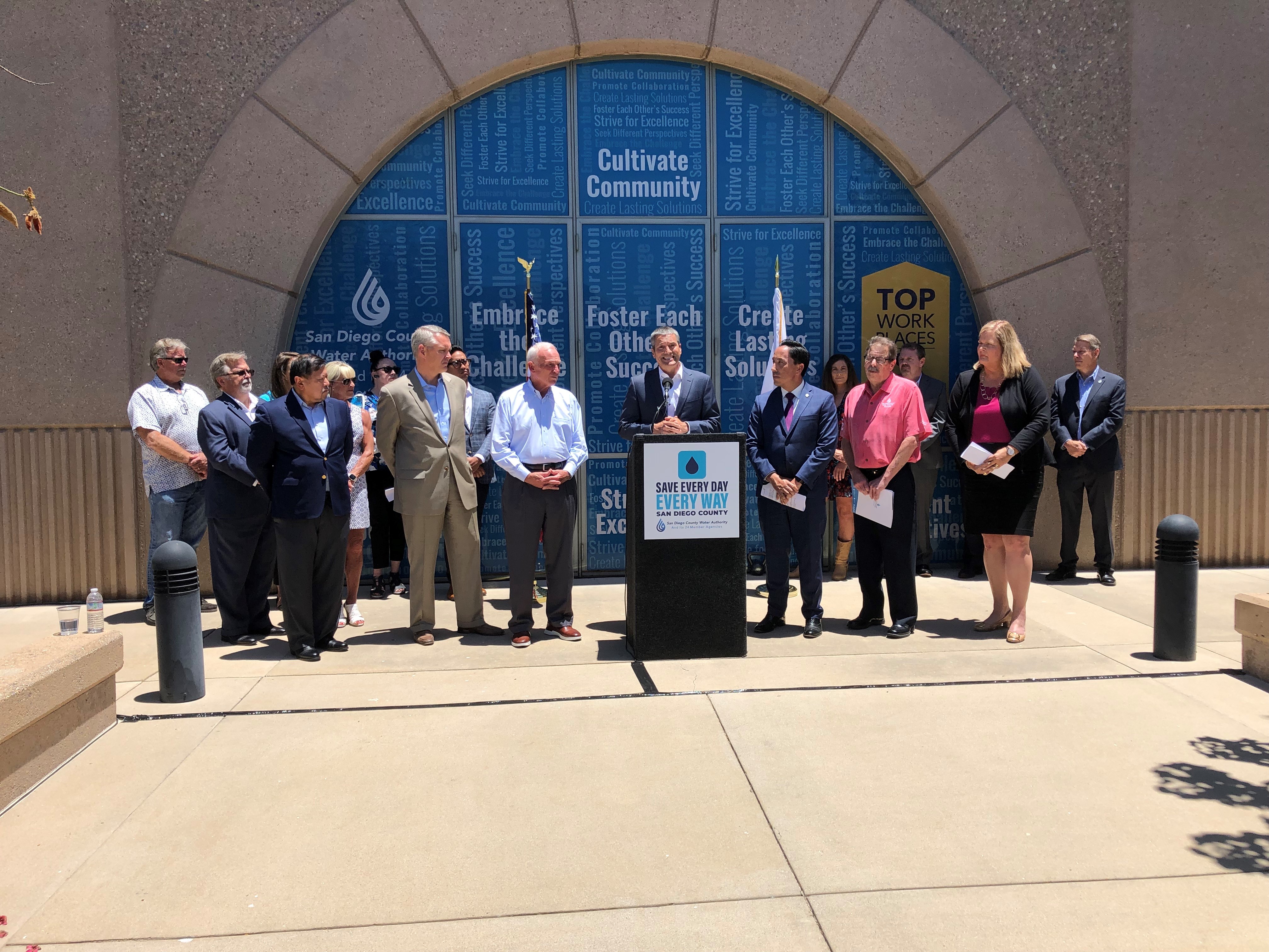 Mayor Gloria and other leaders urge water conservation, warn of 'collapse of Colorado River' system - Vimarsana News