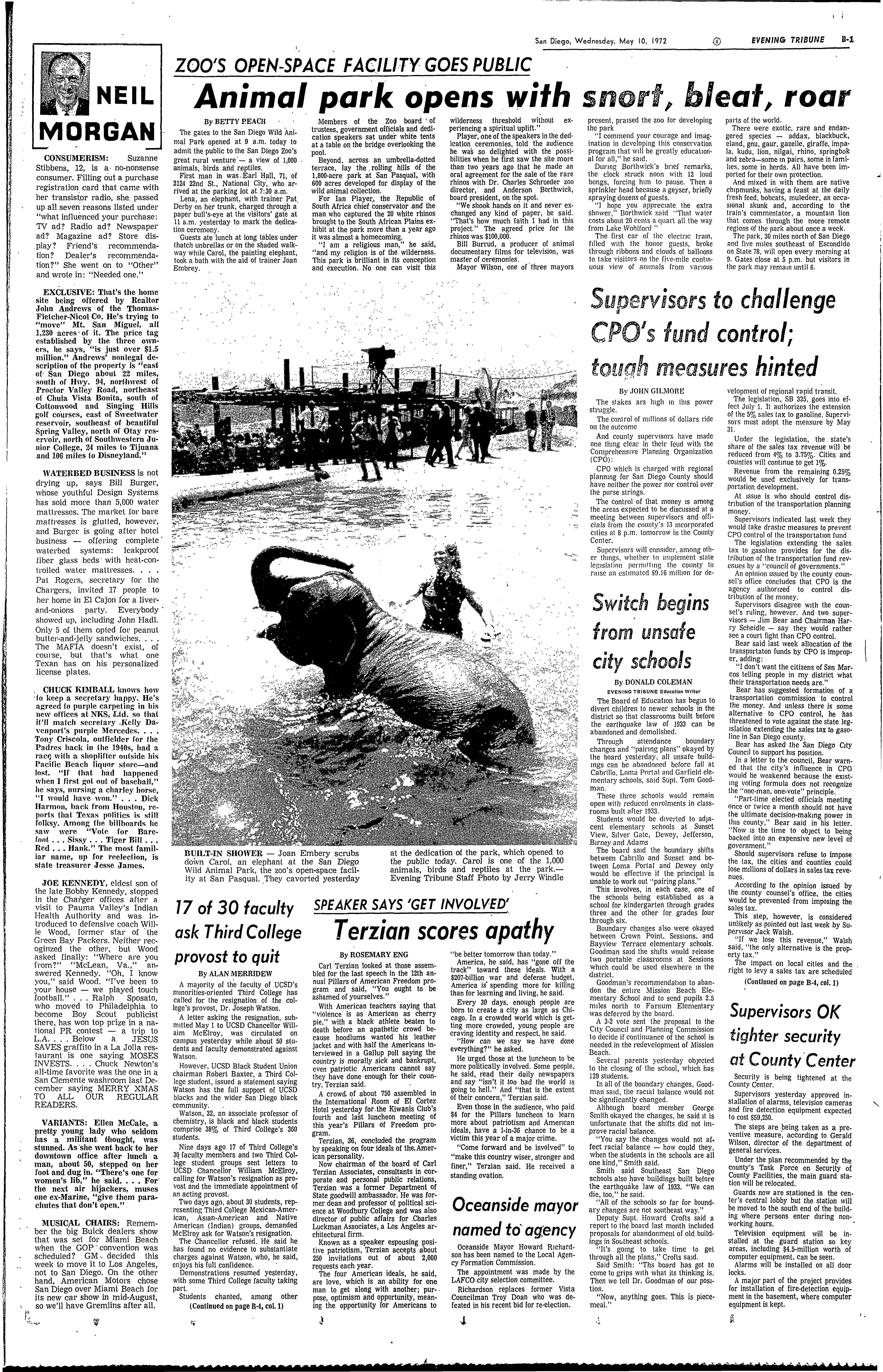 From the Archives: The San Diego Zoo's Safari Park opened 50 years ago - Vimarsana News