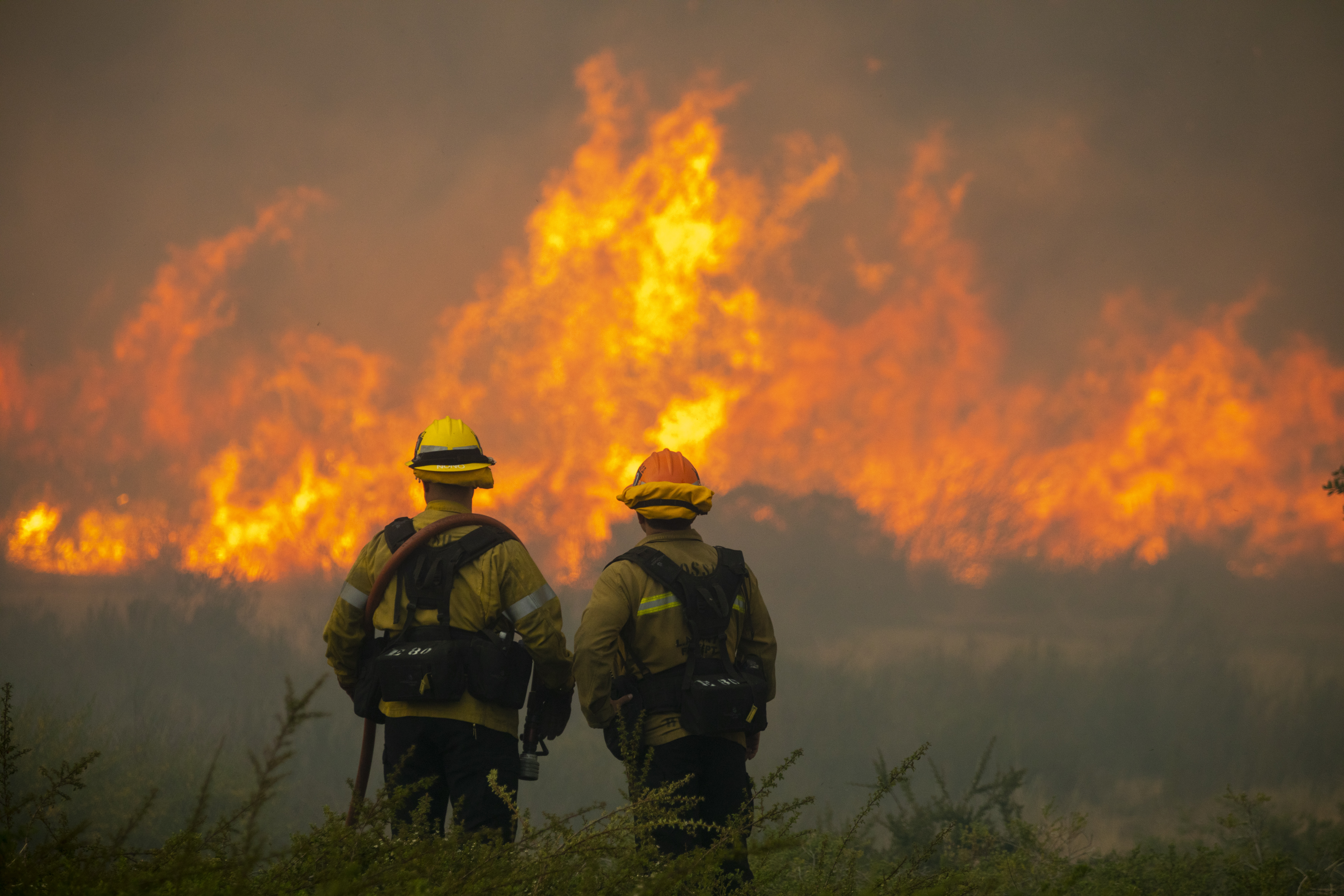 All evacuation orders lifted for brush fire in Castaic area - Vimarsana News
