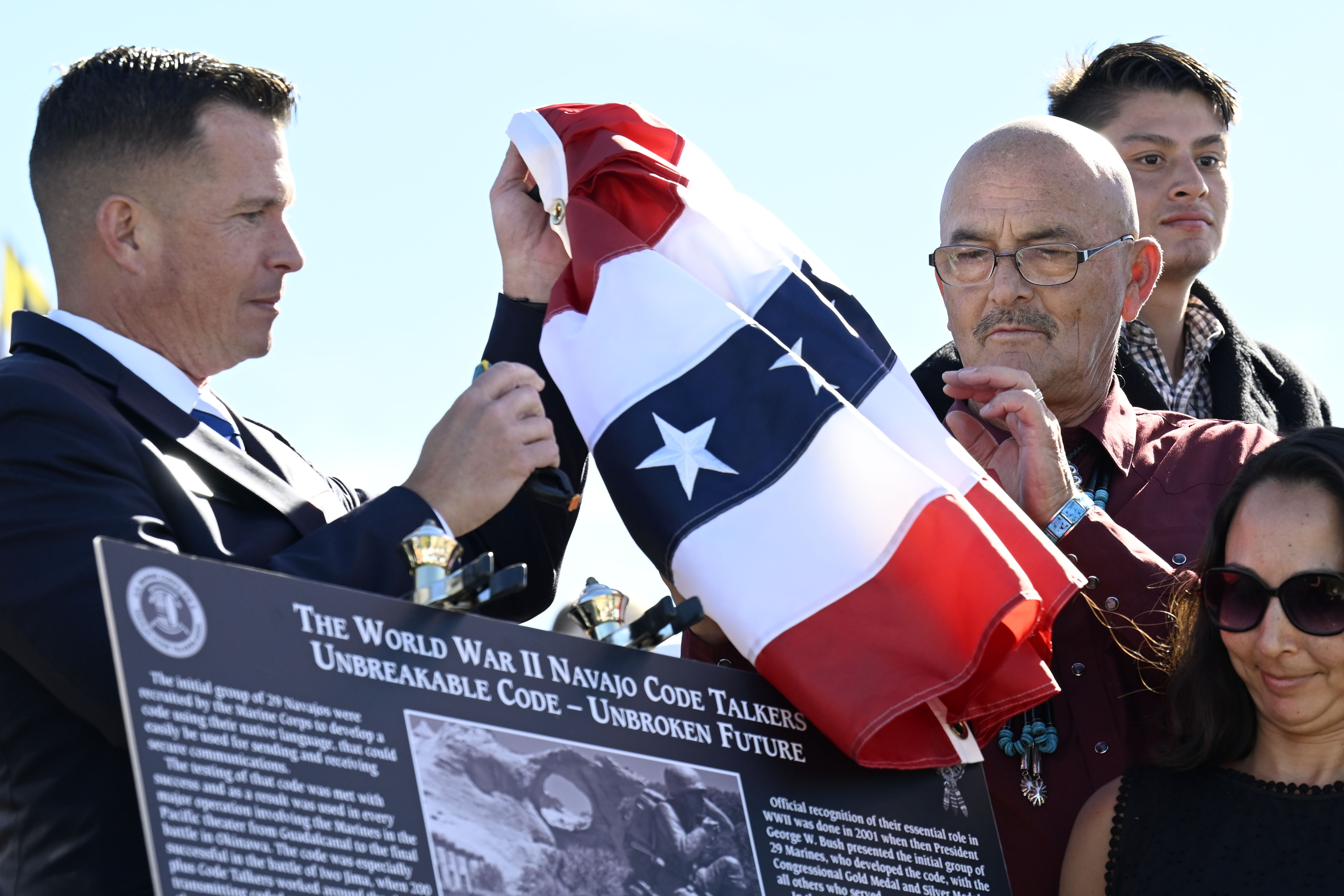 Mount Soledad Veterans Memorial Honors Navajo Code Talkers - The San Diego Union-Tribune - Vimarsana News