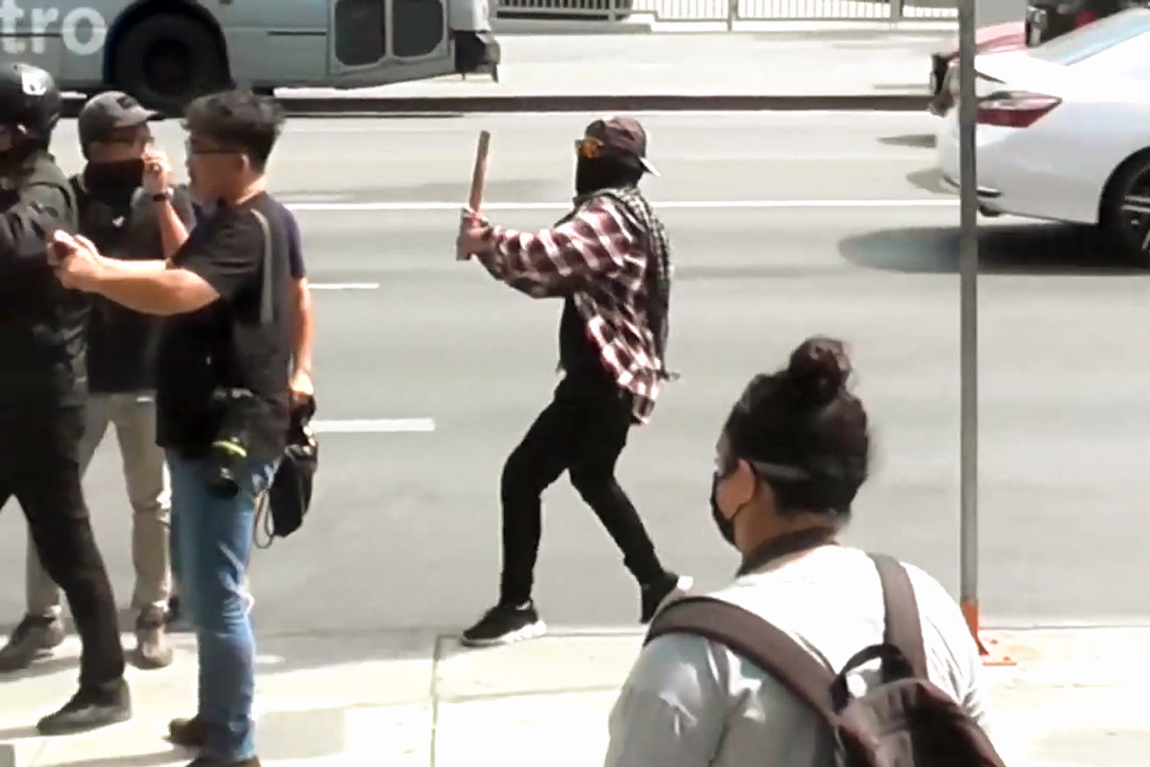 Man who attacked journalist at chaotic spa protest sentenced to probation - Vimarsana News