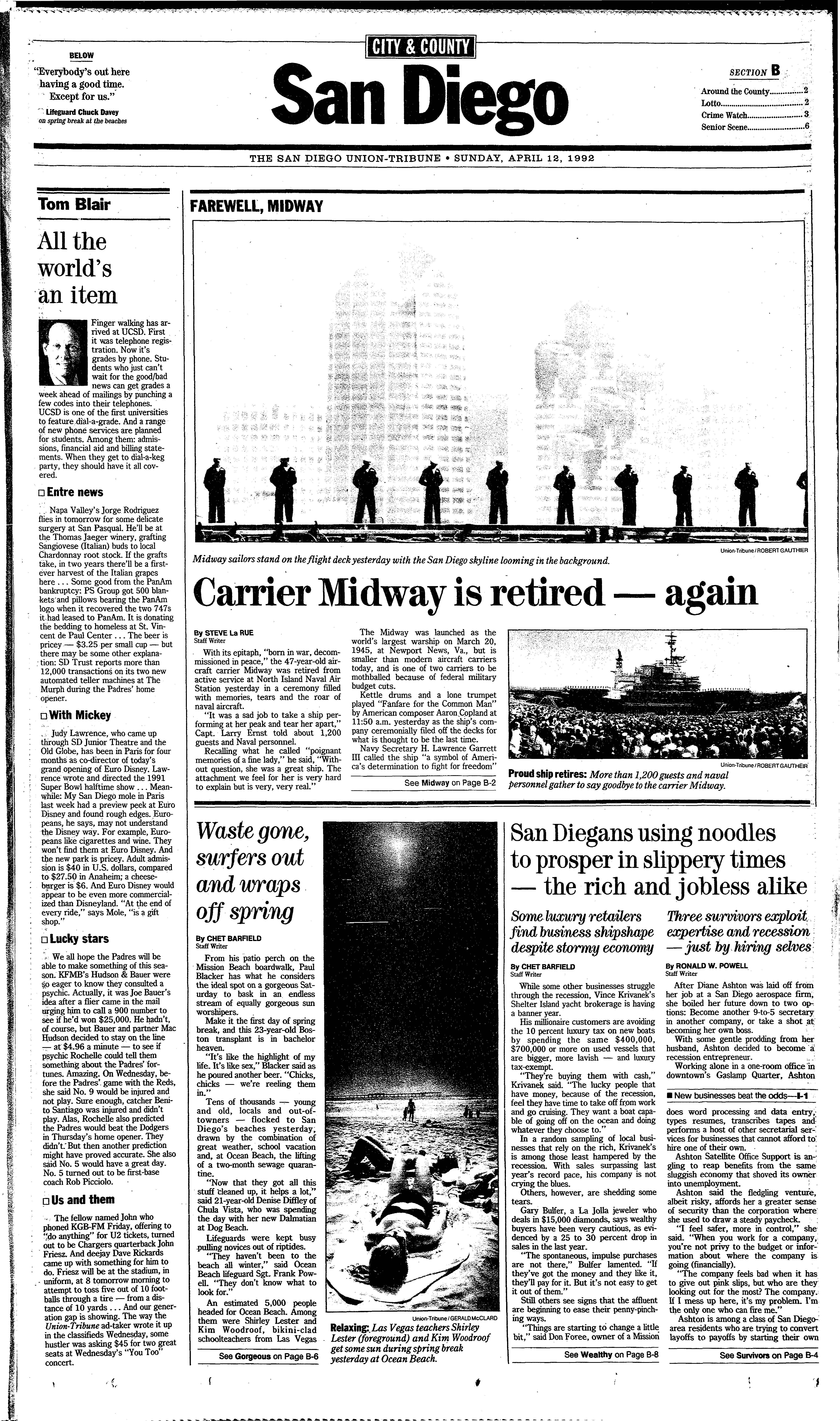 From the Archives: 30 years ago the carrier Midway retired from active service - Vimarsana News