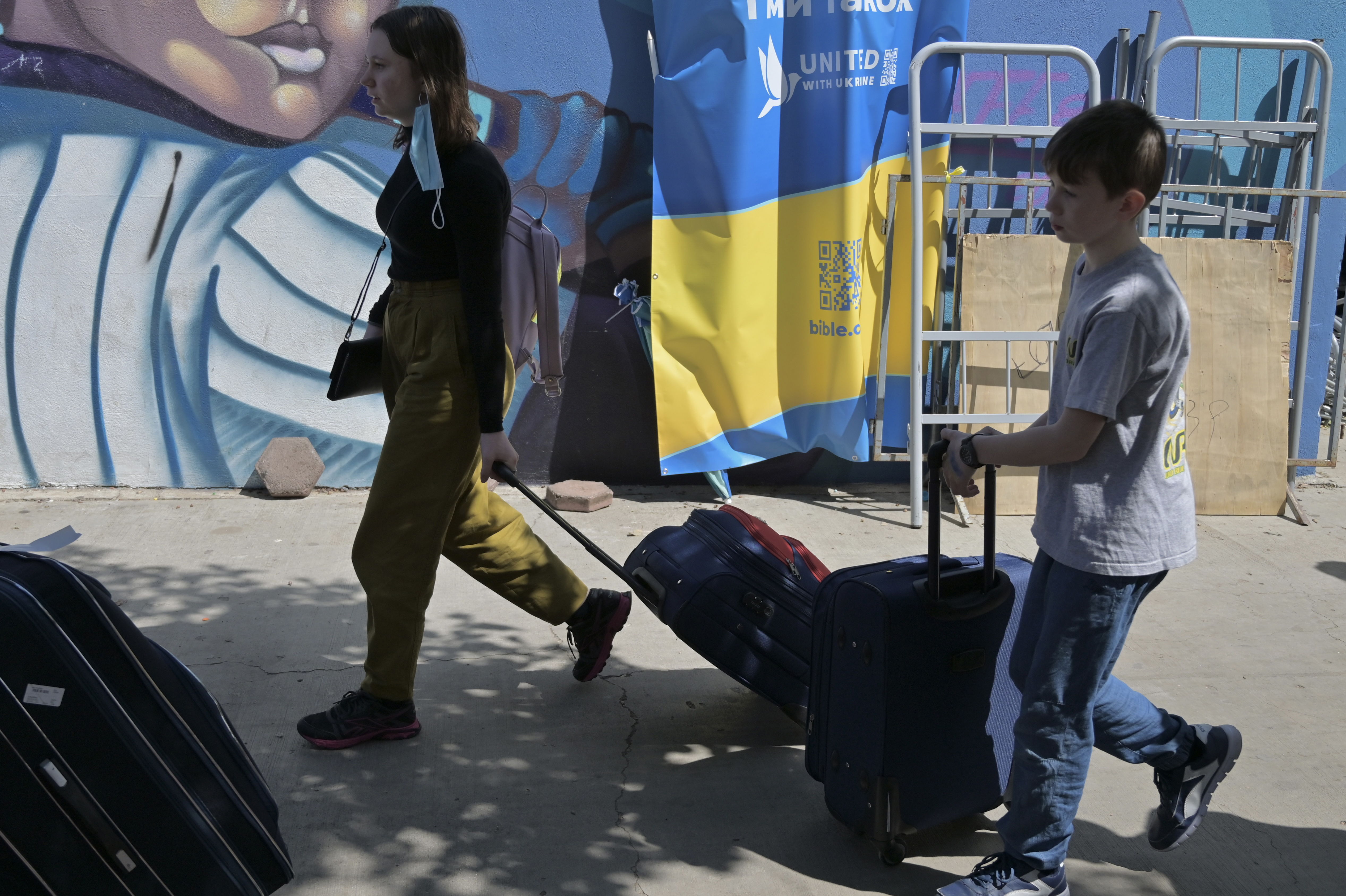 Dozens of Ukrainians stuck in Tijuana after U.S. policy change - Vimarsana News