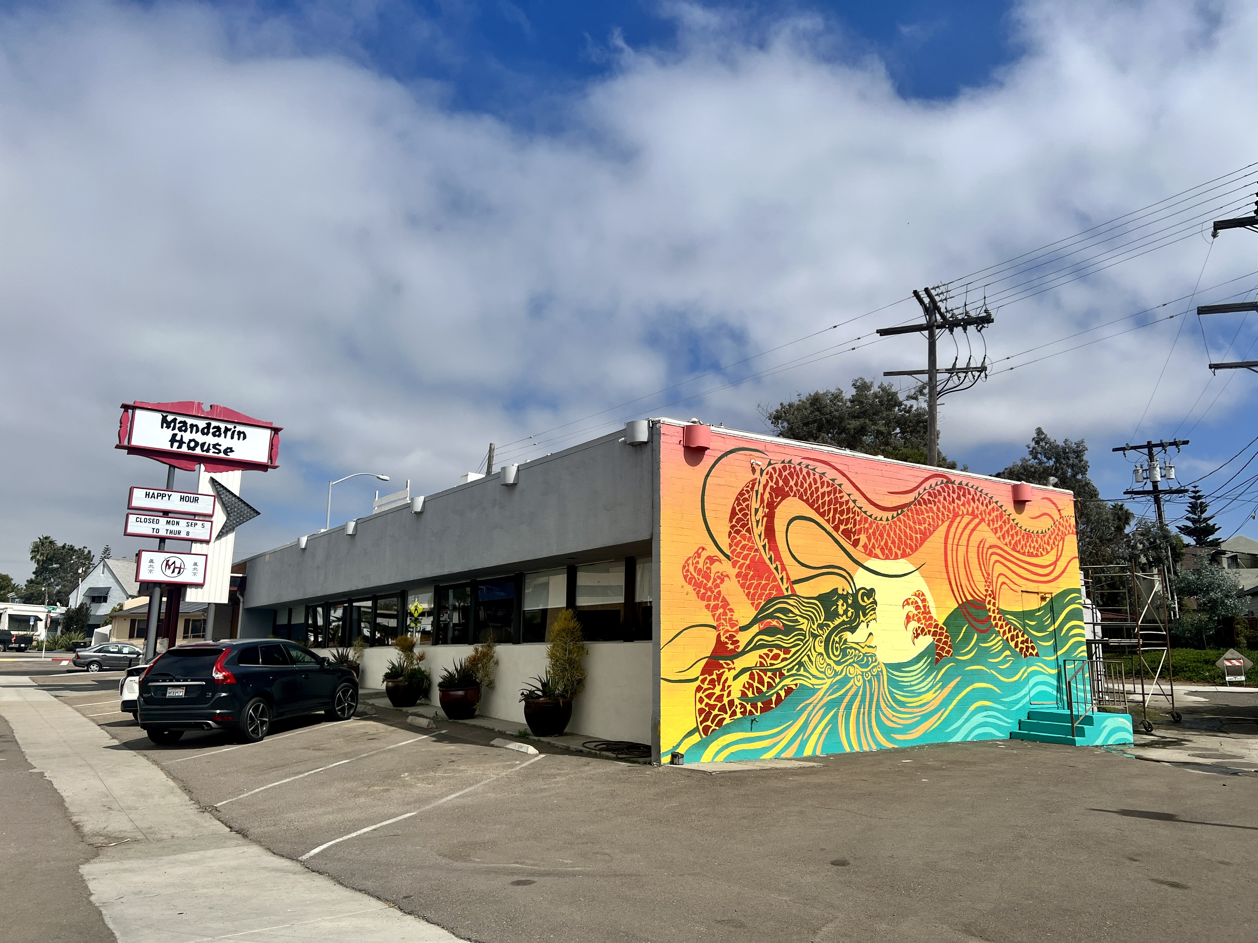 'The Dragon Mural': Native La Jolla artist completes new painting on Mandarin House - Vimarsana News