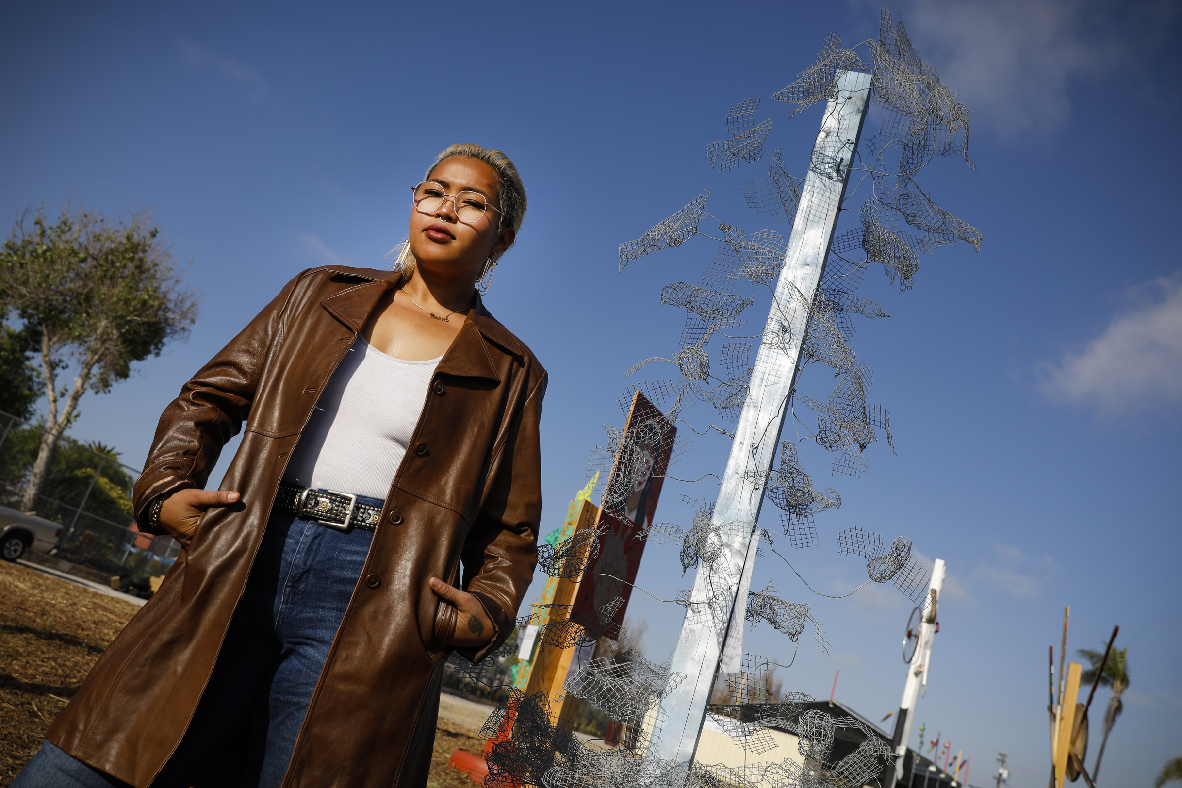 An empty lot in San Diego's City Heights becomes temporary sculpture gallery - Vimarsana News