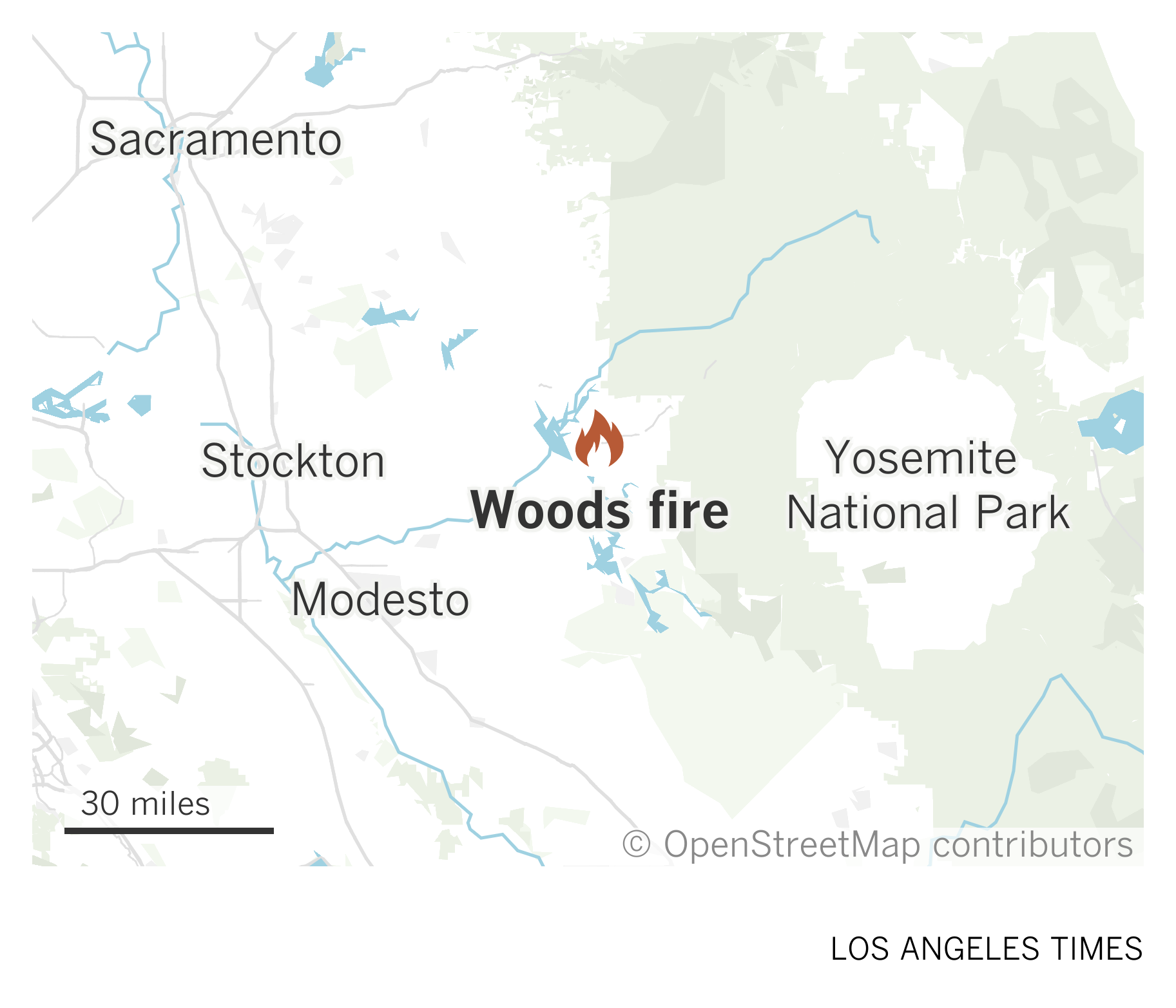 Brush fire prompts evacuations in Tuolumne County - Vimarsana News