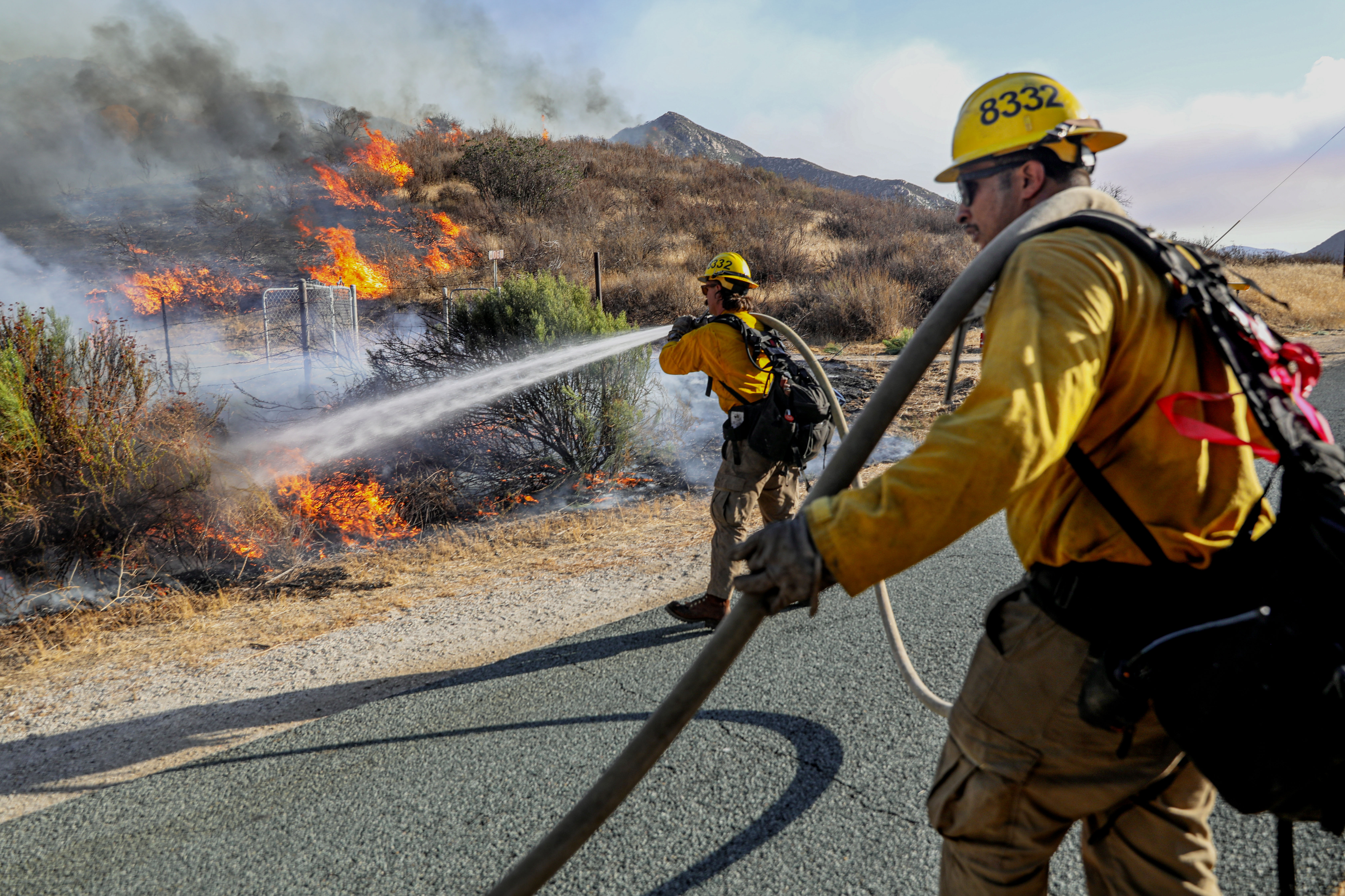 4,200-acre brush fire in San Diego County is 5% contained - Vimarsana News