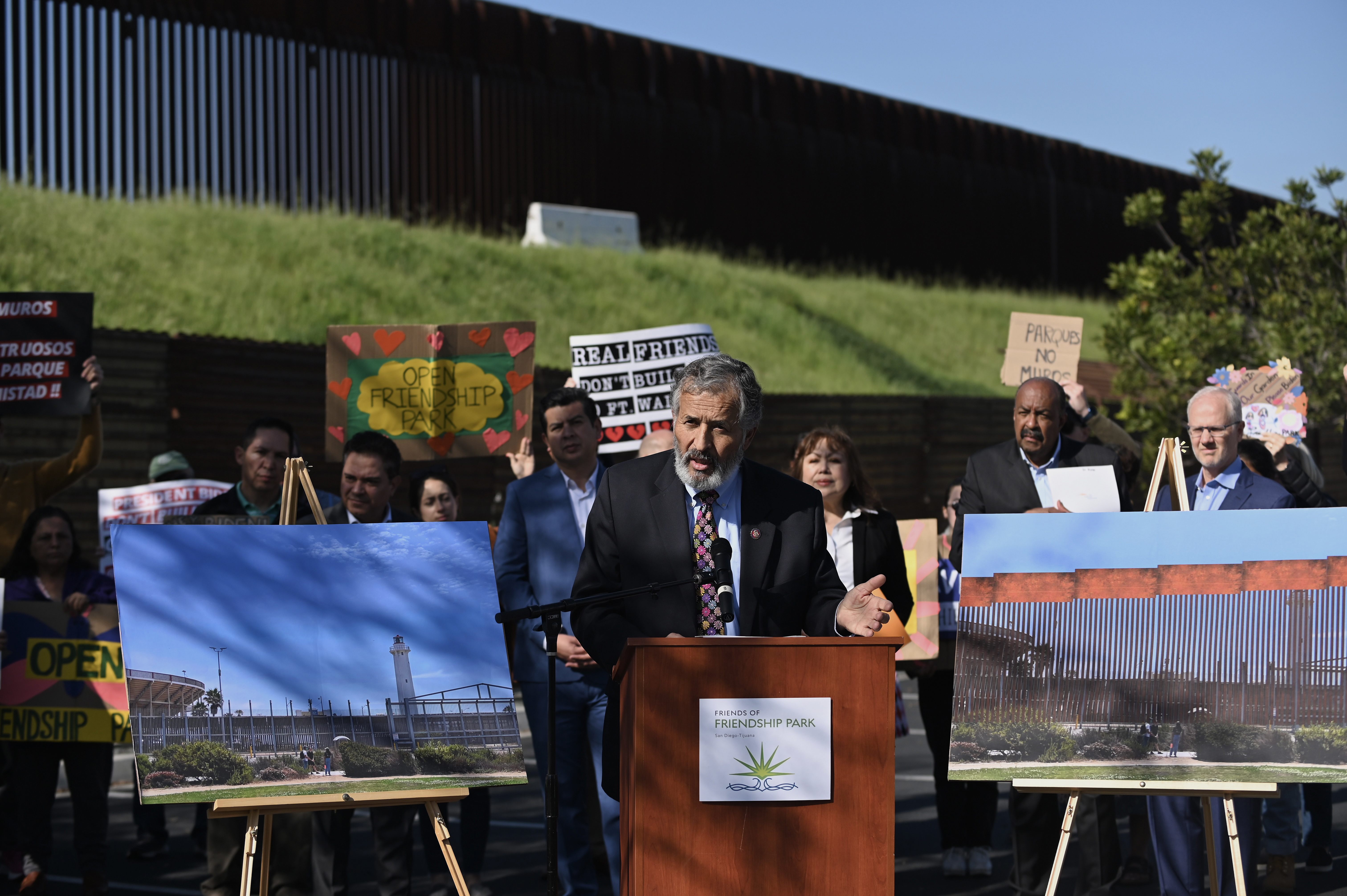 Democrats condemn border wall being built in Friendship Park - Vimarsana News