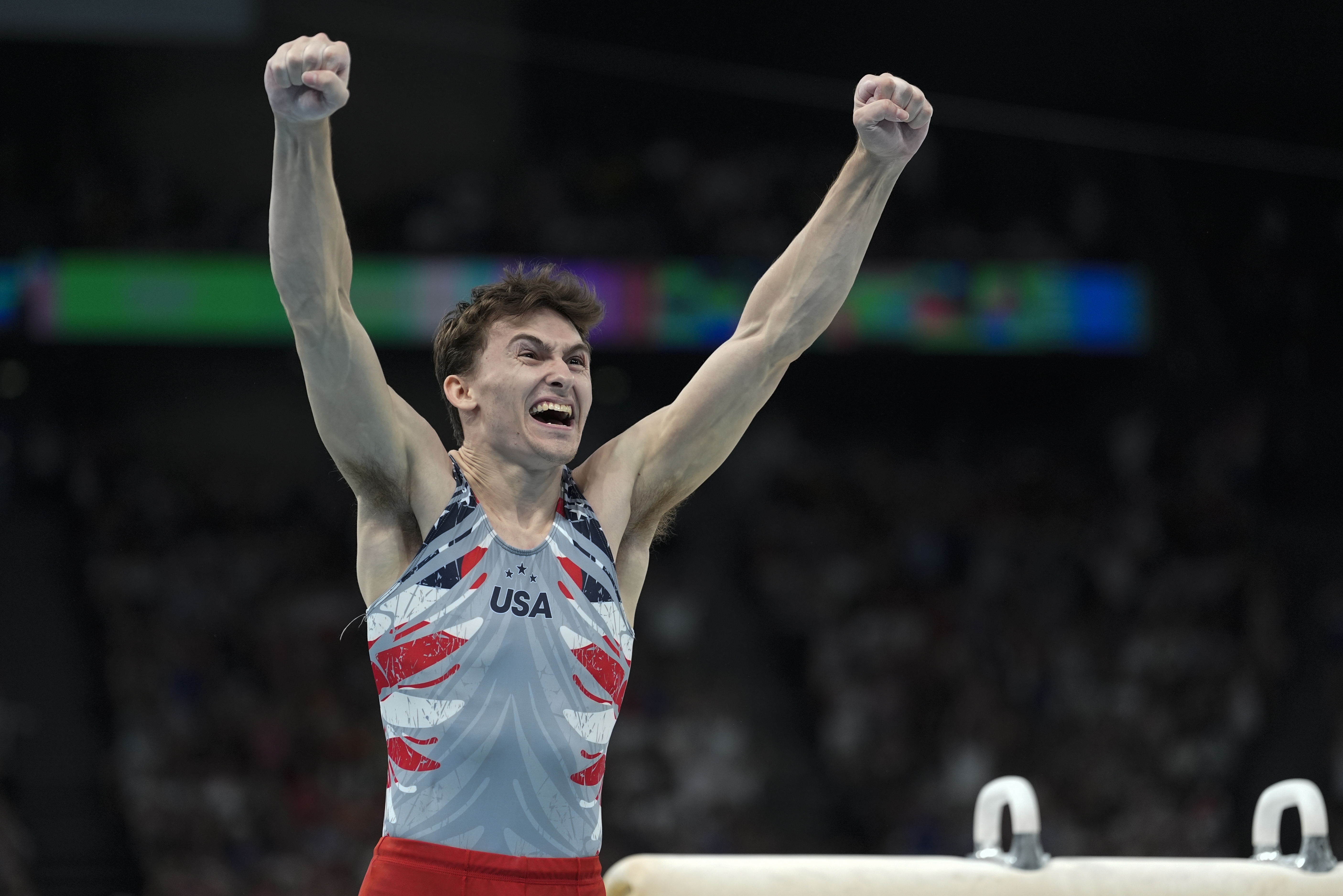 Stephen Nedoroscik, pommel-horse hero of the Paris Olympics, gets a new stage: 'DWTS'