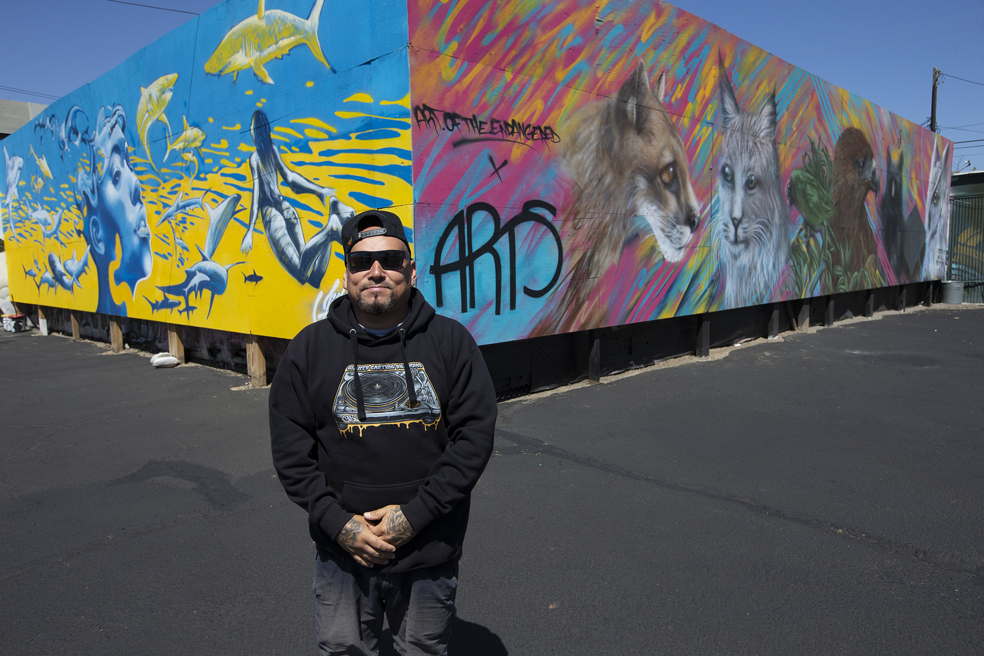 The Blue Lot in Santa Ana transitions from a parking lot to an outdoor art gallery and event center - Vimarsana News
