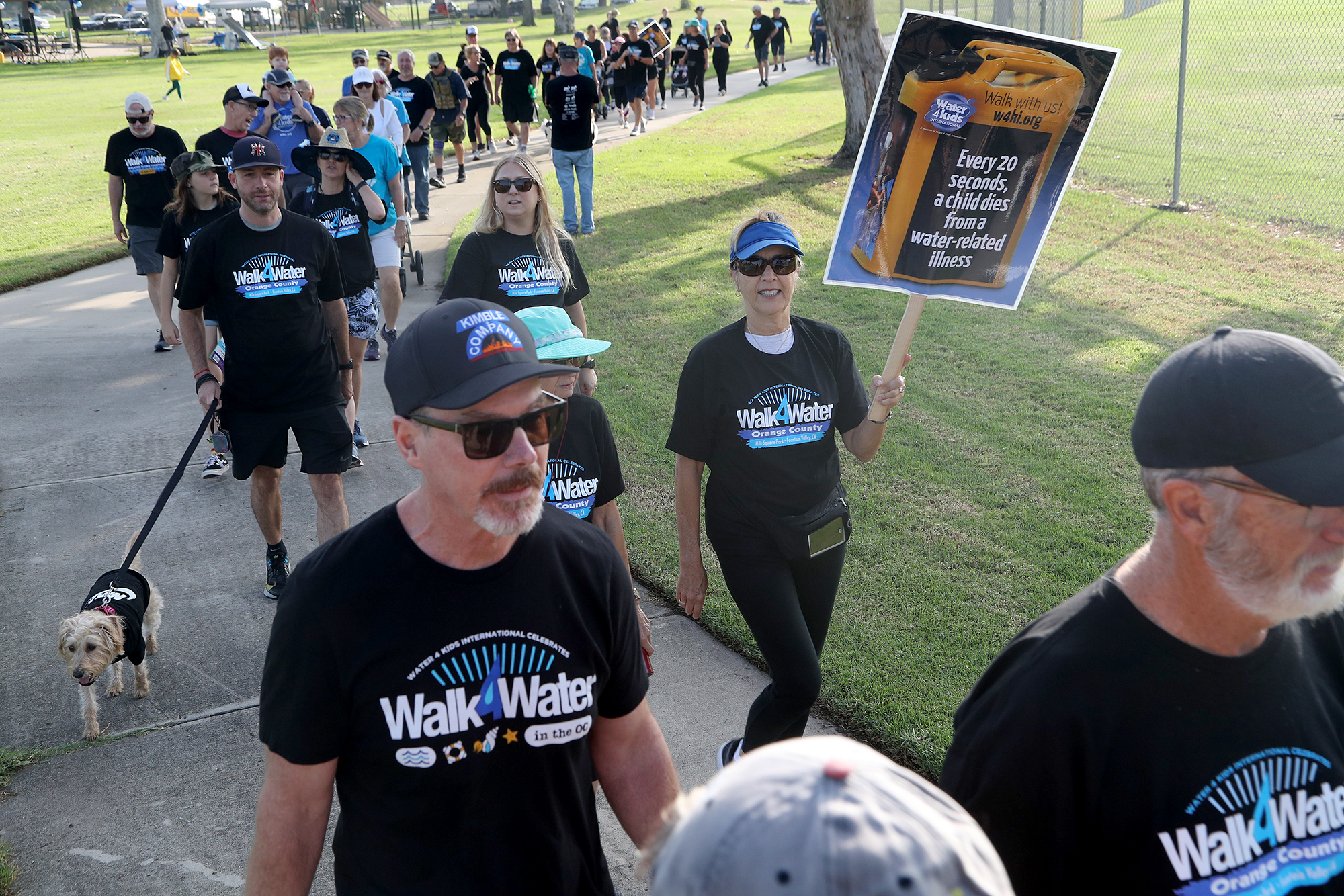 Led by Huntington Beach couple, dozens walk to bring fresh water wells to Uganda - Vimarsana News